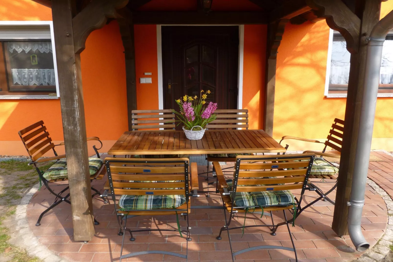 Ferienhaus Zum Storchennest-Terrace balcony
