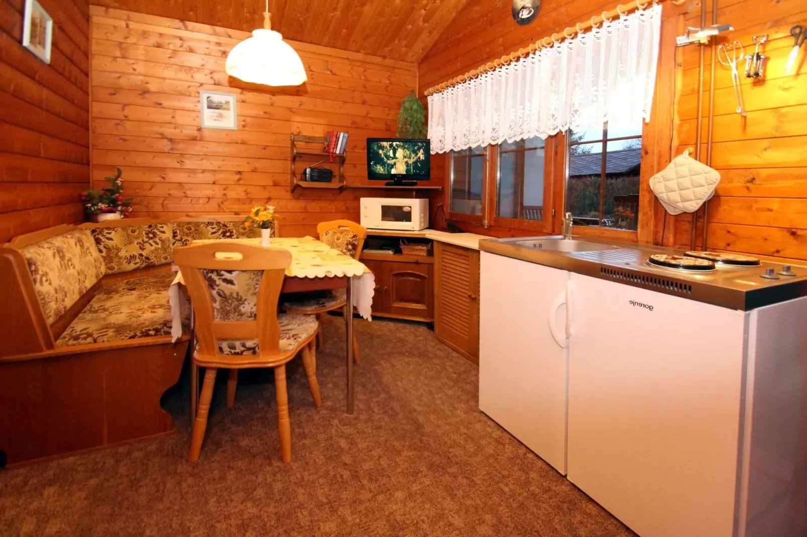 Blockhaus 30 qm-Cuisine