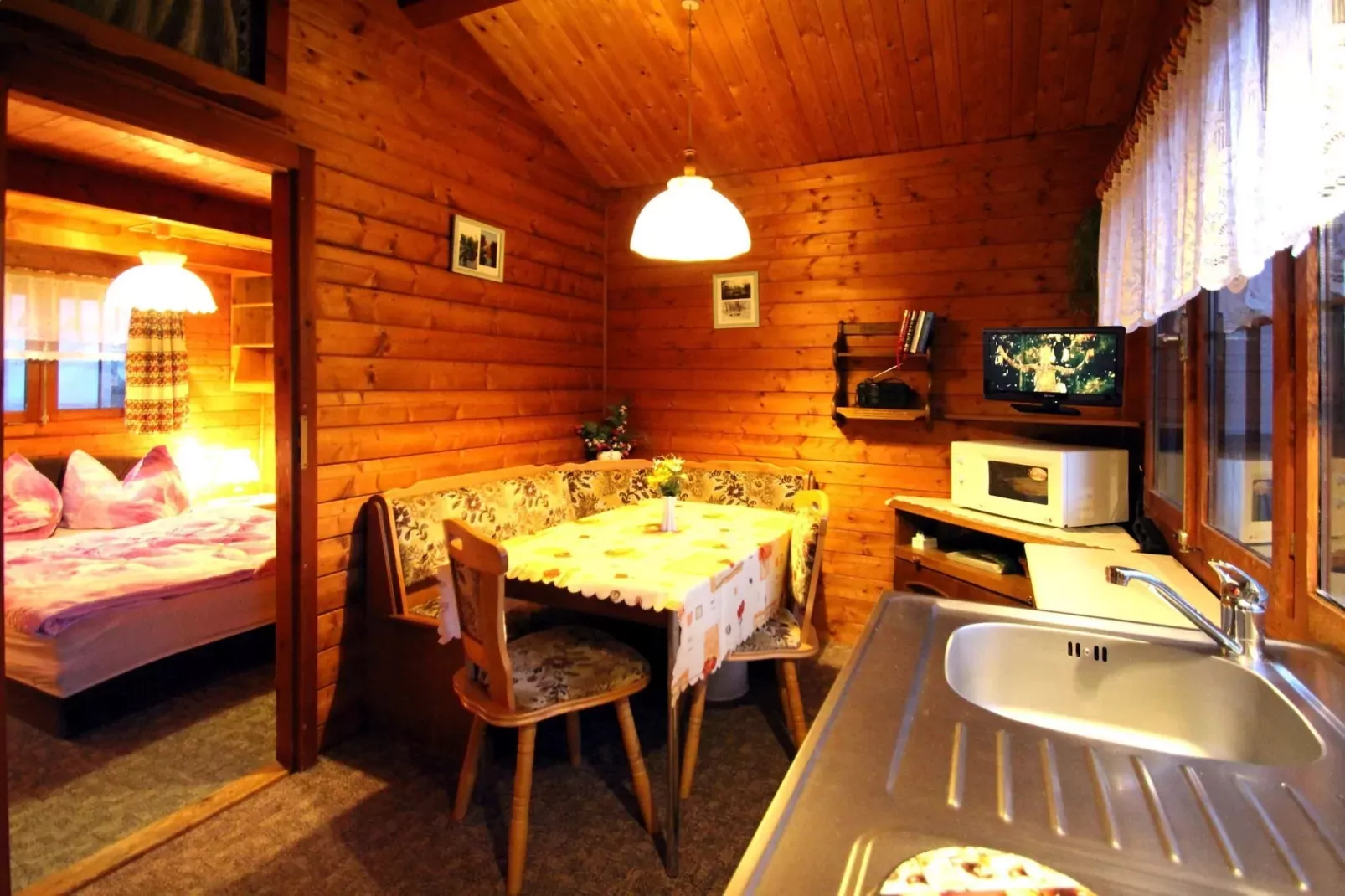 Blockhaus 30 qm-Cuisine