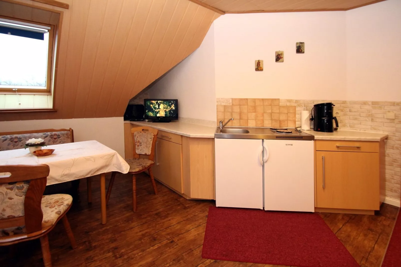 Ferienwohnung im OG in Alt Zauche-Kitchen