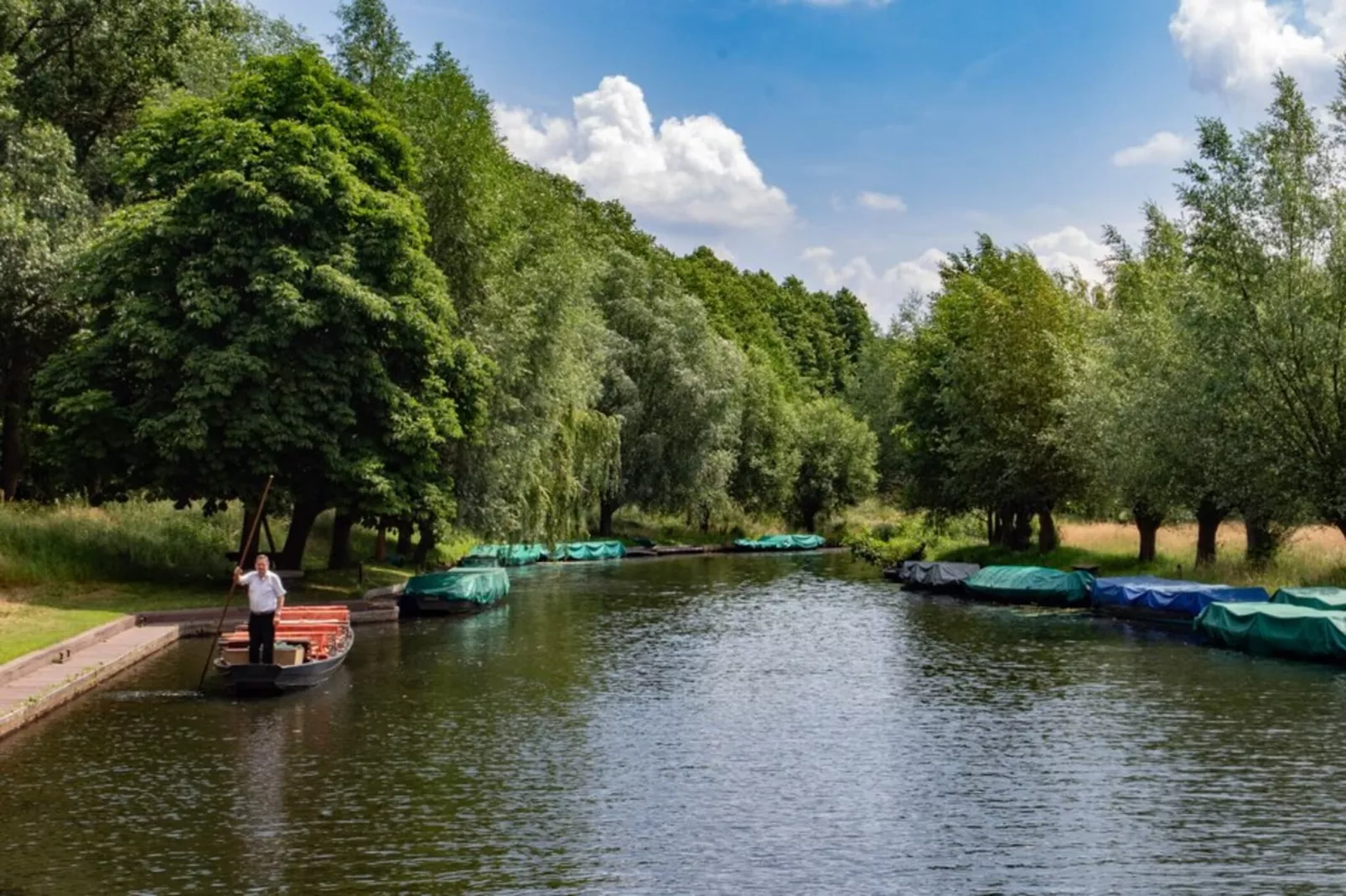 Ferienwohnung im OG in Alt Zauche-Water view
