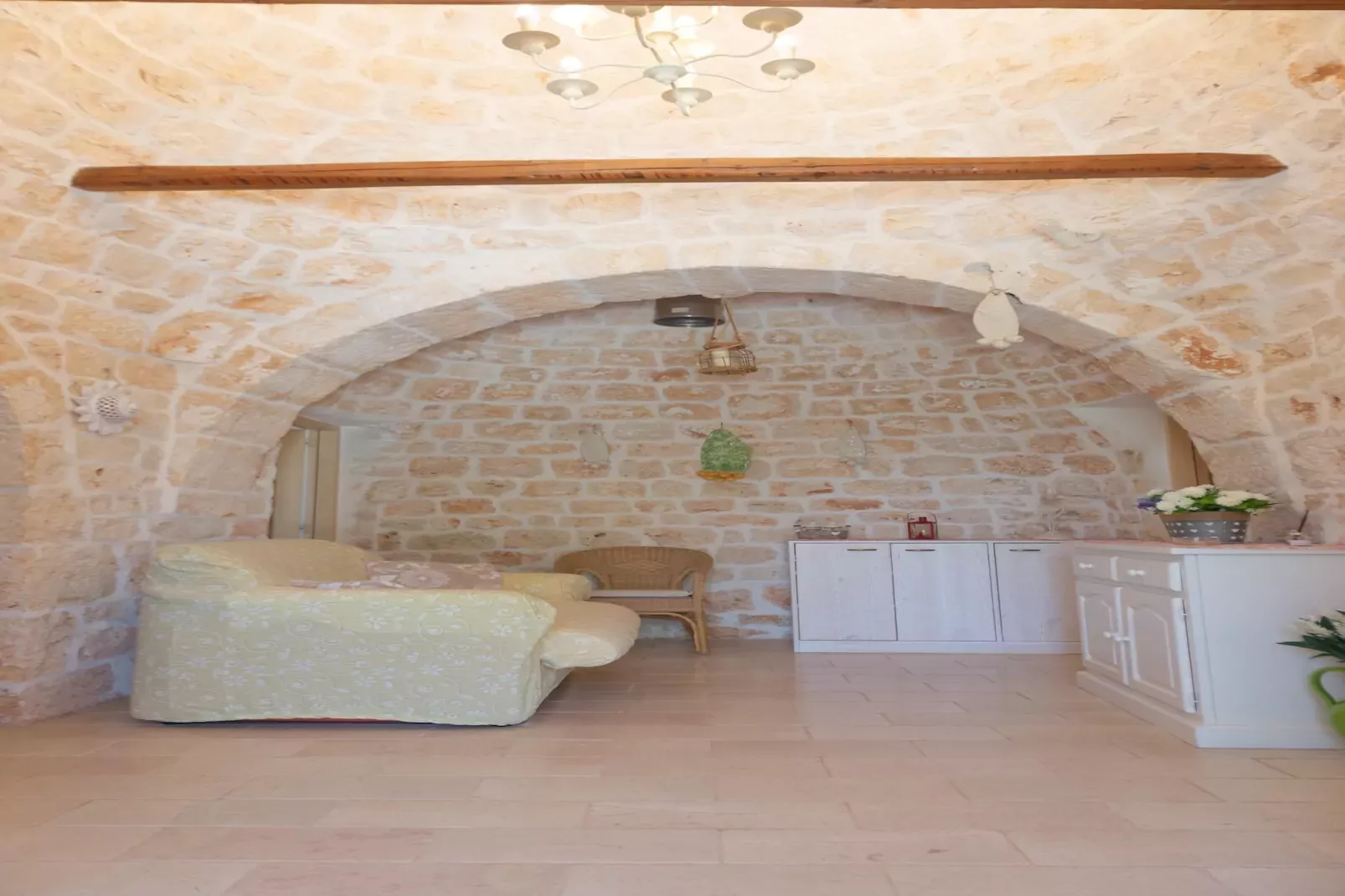Trullo Filippo Ostuni-Wohnzimmer
