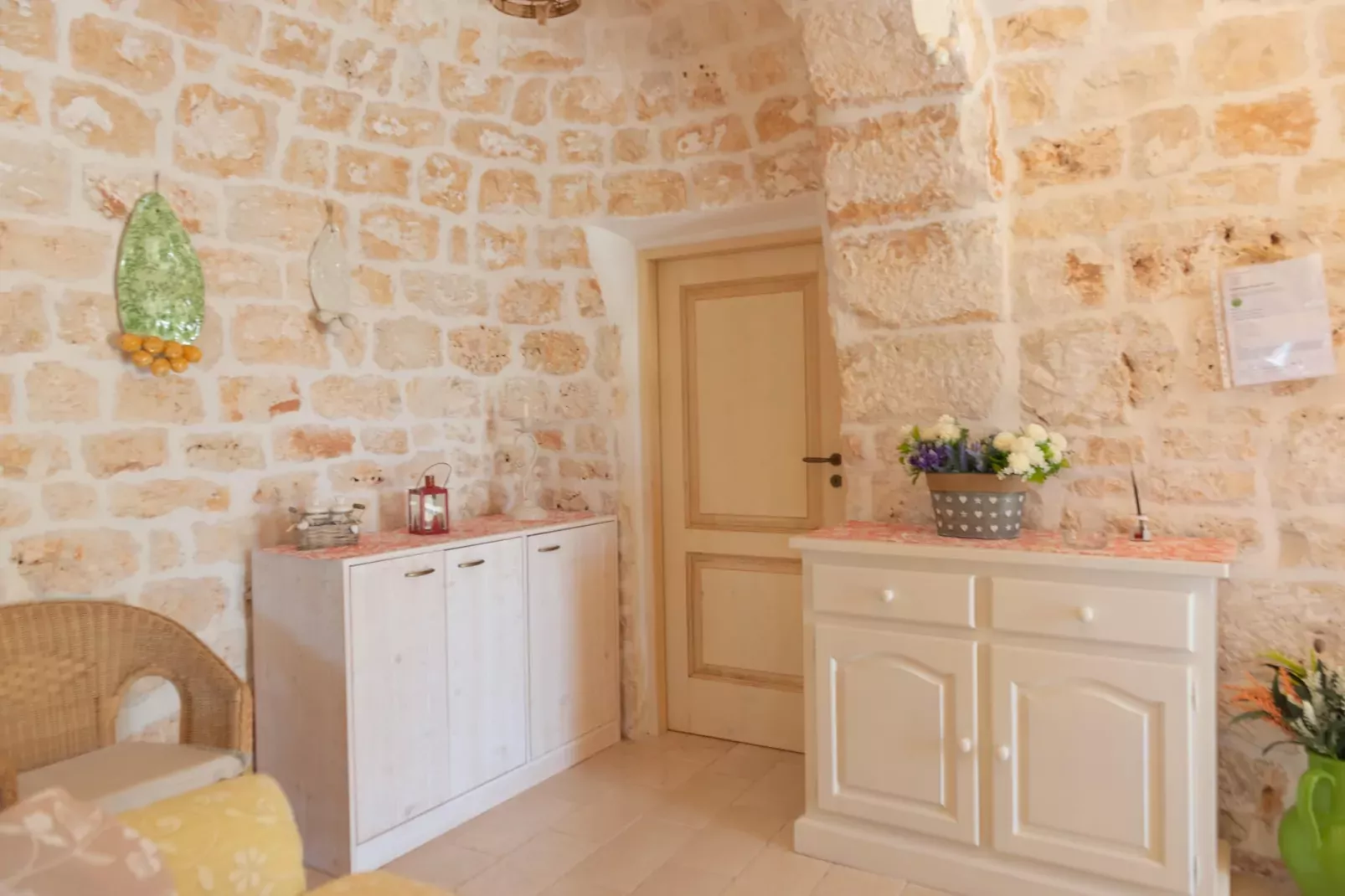 Trullo Filippo Ostuni-Wohnzimmer
