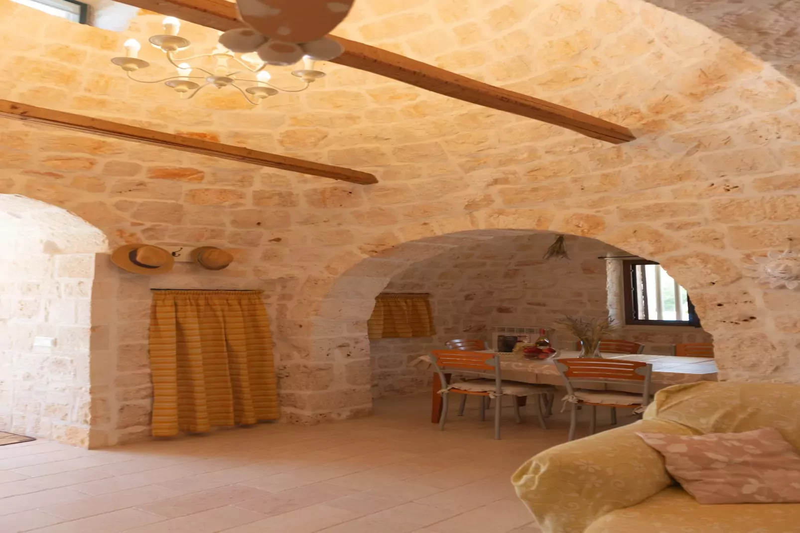 Trullo Filippo Ostuni-Wohnzimmer