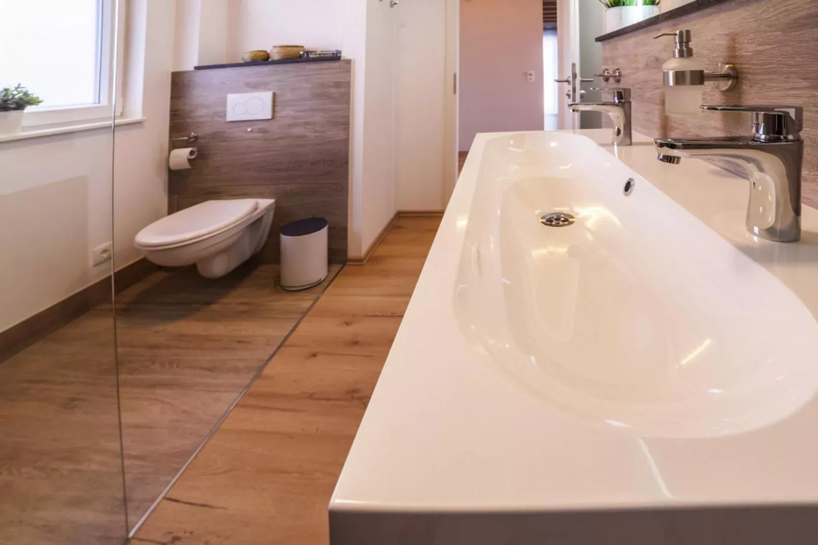 Bungalow am Partwitzer See-Bathroom