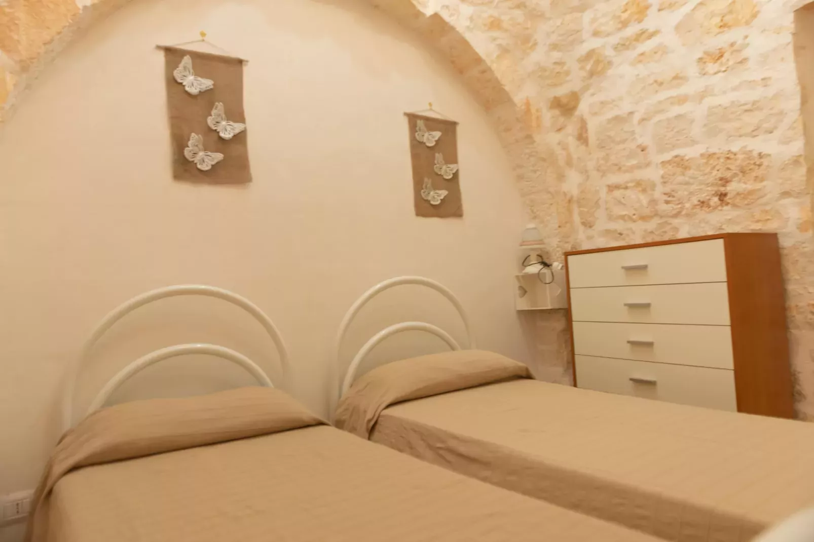 Trullo Filippo Ostuni-Schlafzimmer