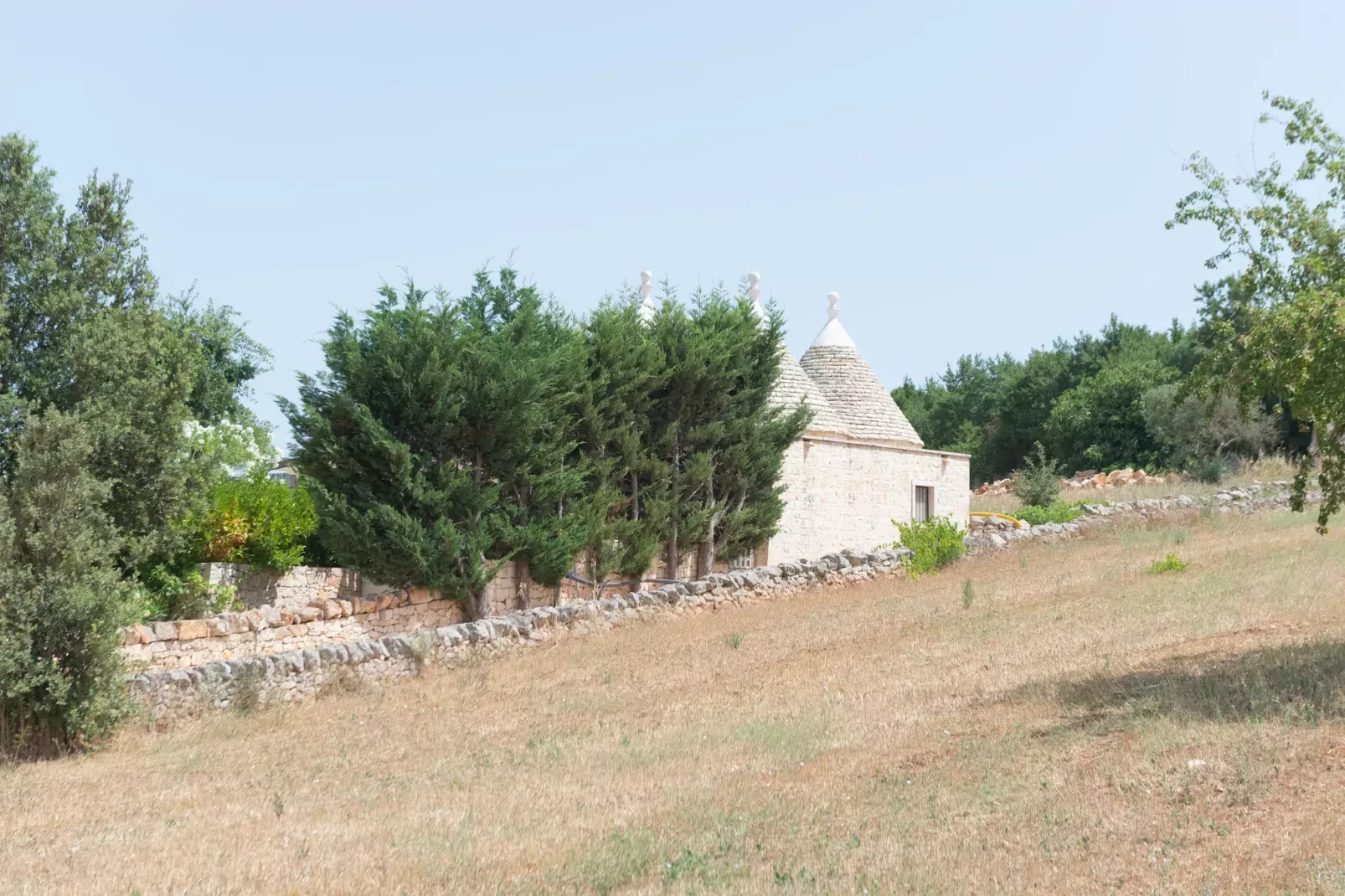 Trullo Filippo Ostuni-Gärten Sommer