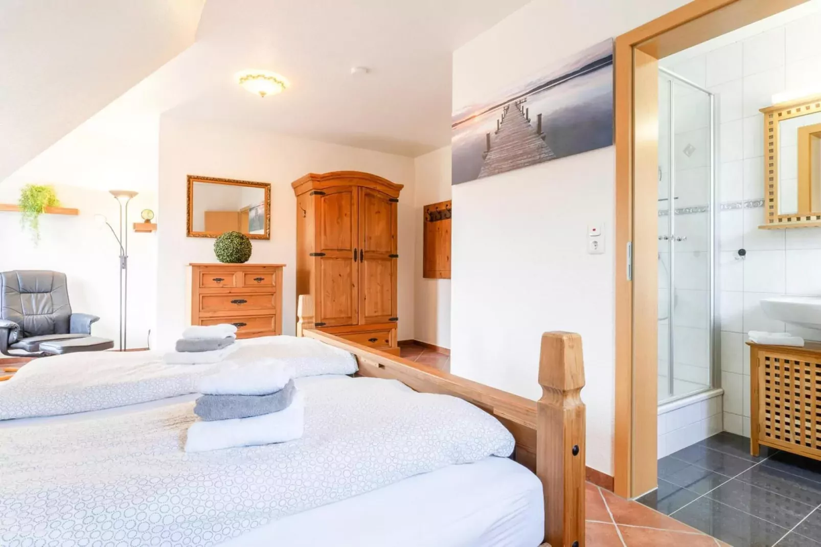 Deichgraf Büsum-Schlafzimmer