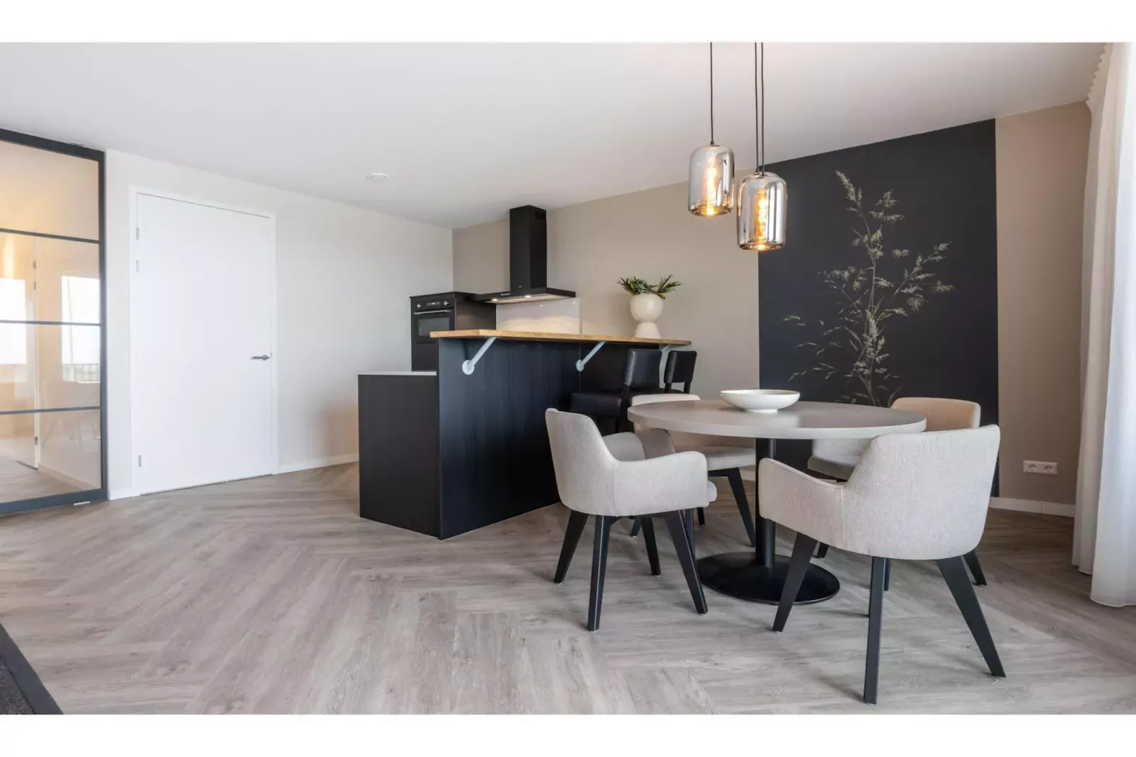 Harbour Loft1J-havenzicht-Esszimmer