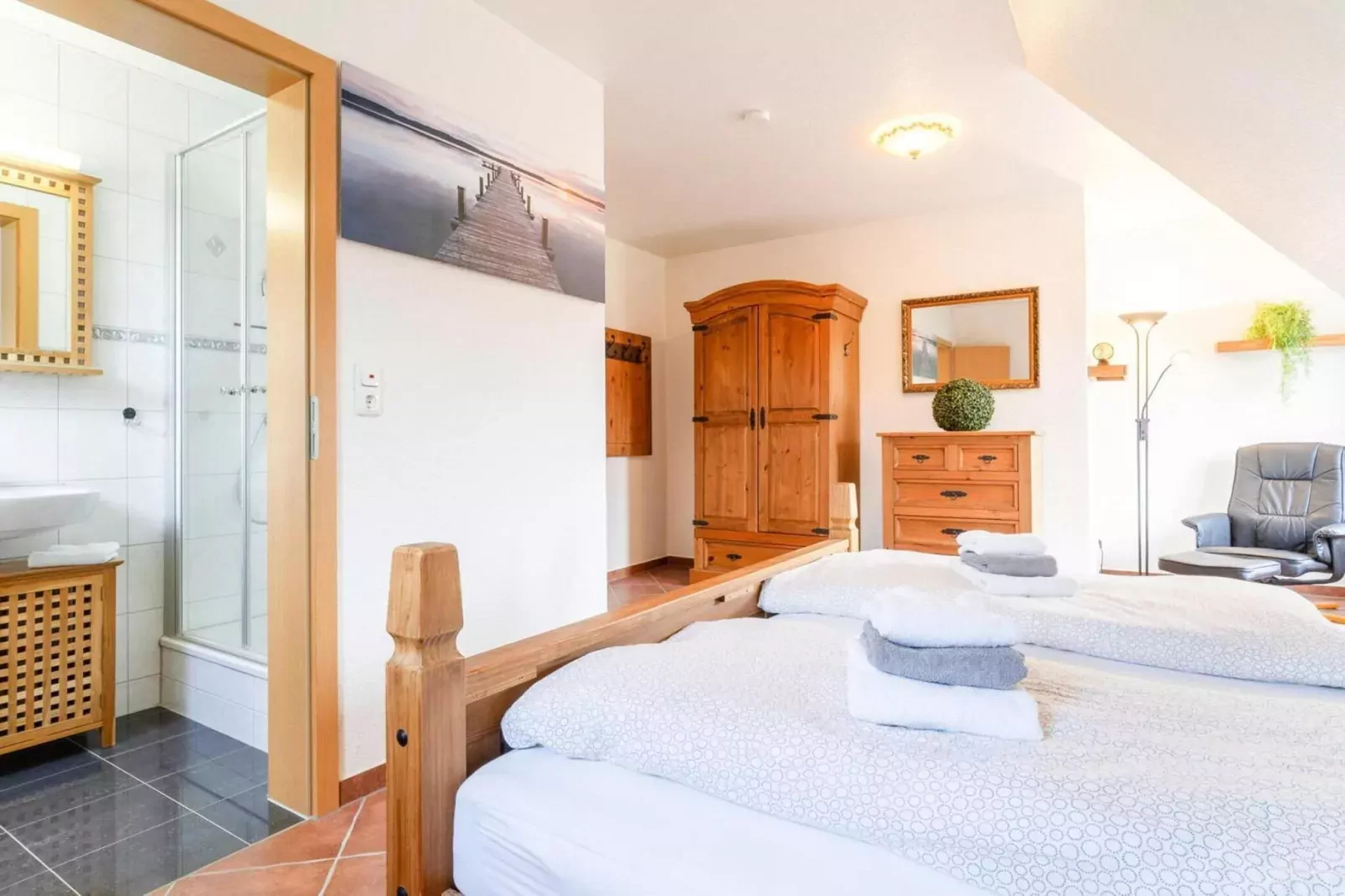Deichgraf Büsum-Schlafzimmer