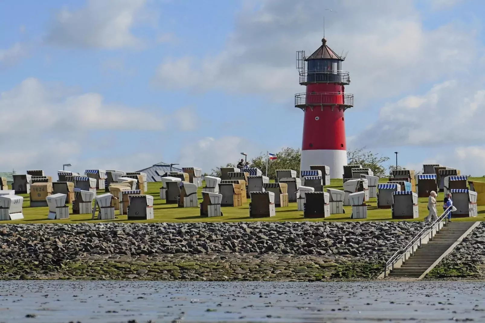Deichgraf Büsum-Gebiete Sommer 1 km