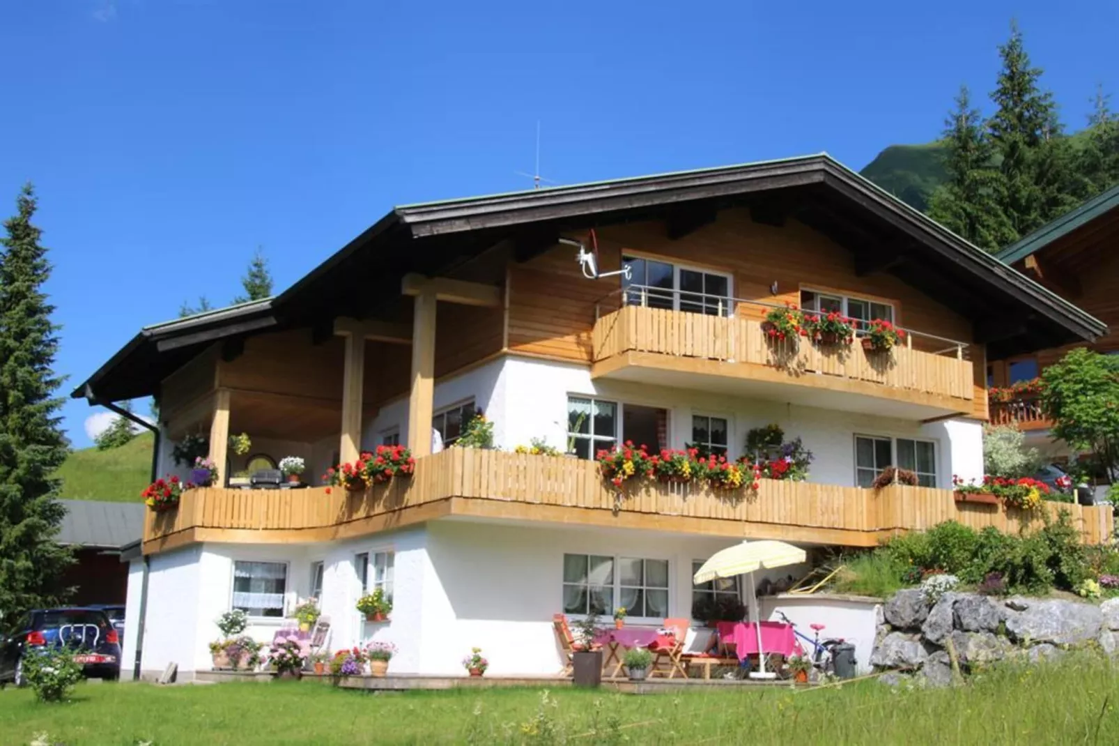 Chalet Bärlerhof-Areas summer 1km