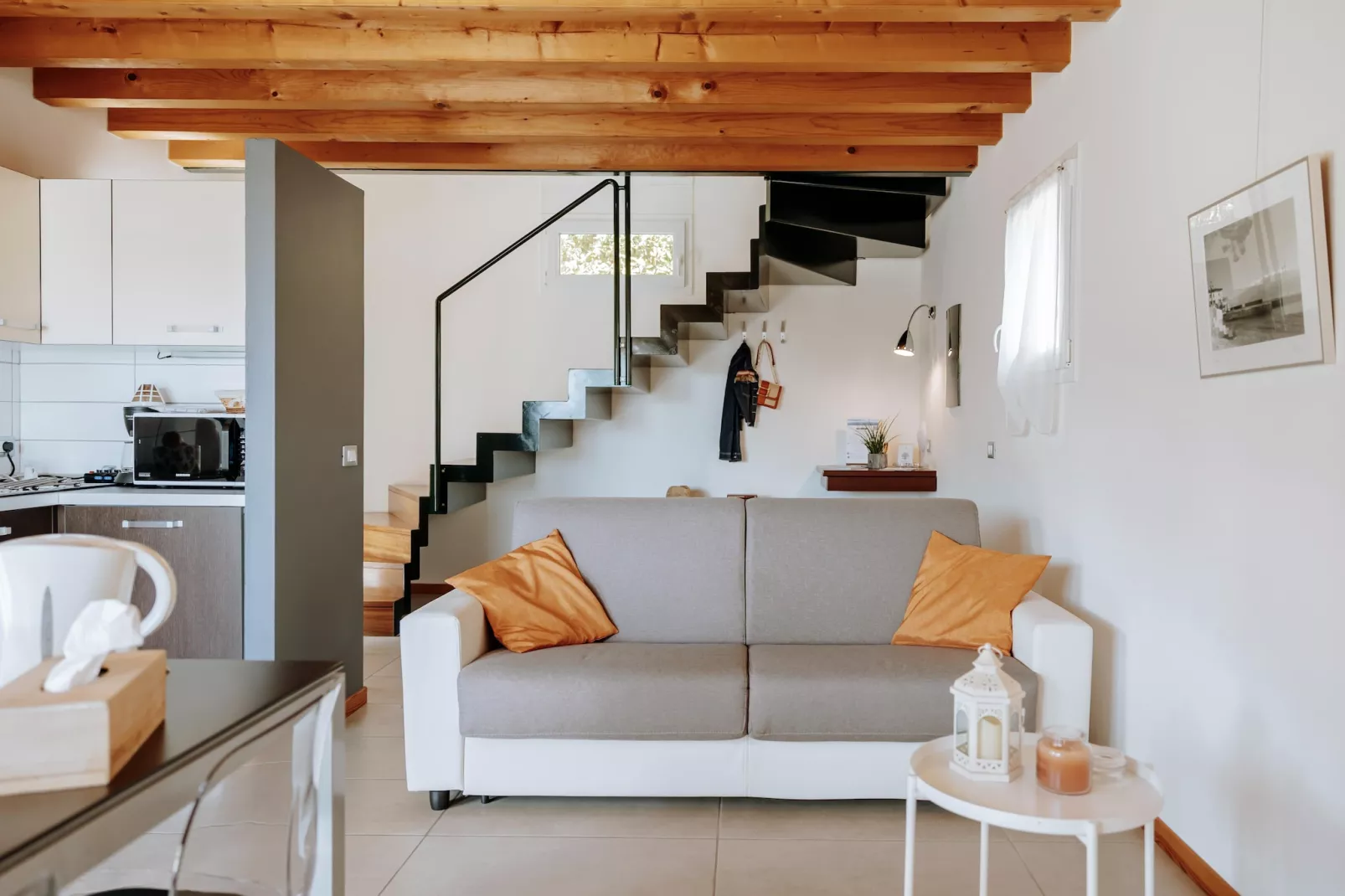 Residence Nautic Resort San Carlo Gargnano-casa san carlo-Living room