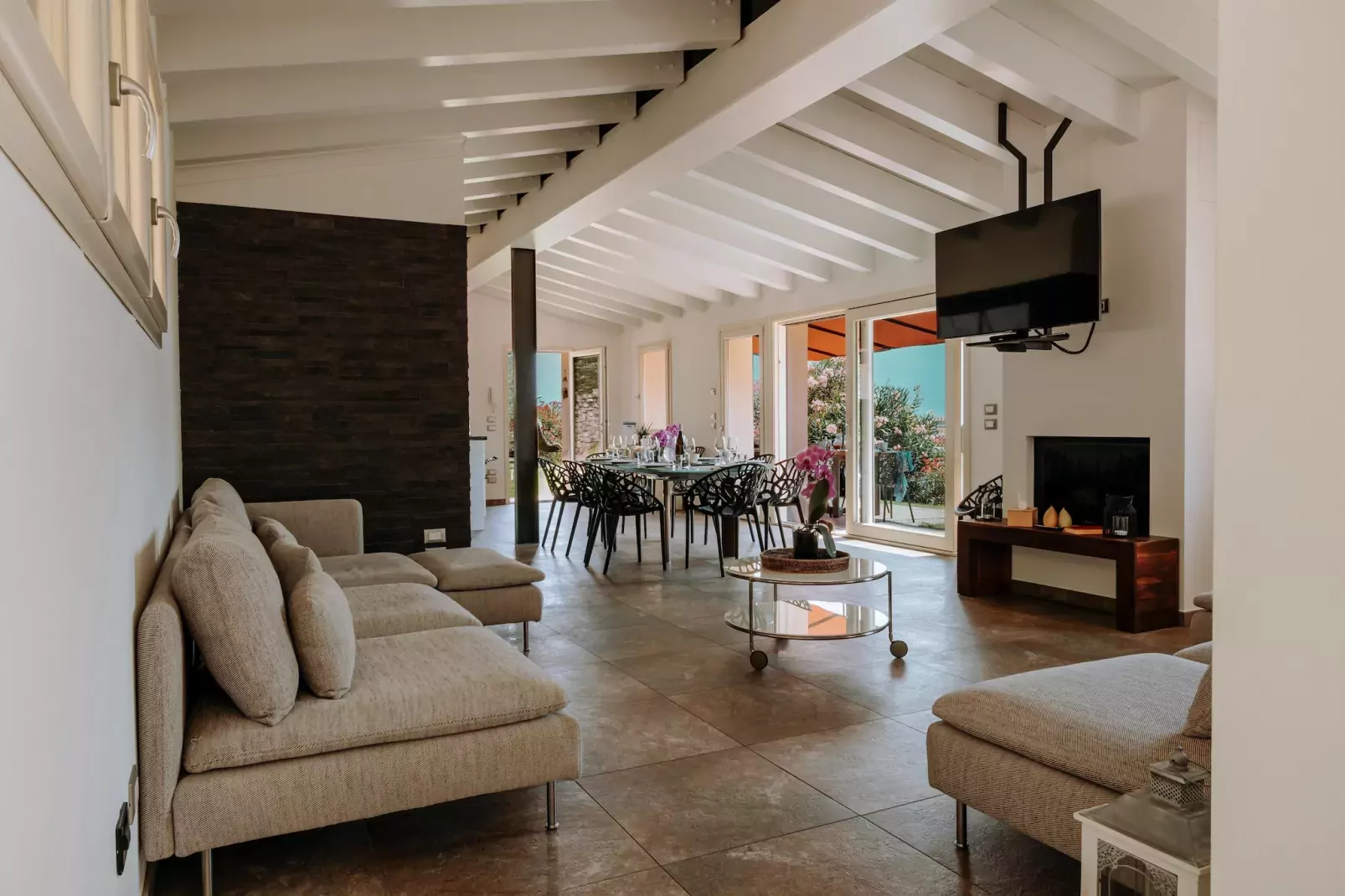 Holiday home Residence Nautic Resort San Carlo Gargnano-Villa Ortensia-Living room