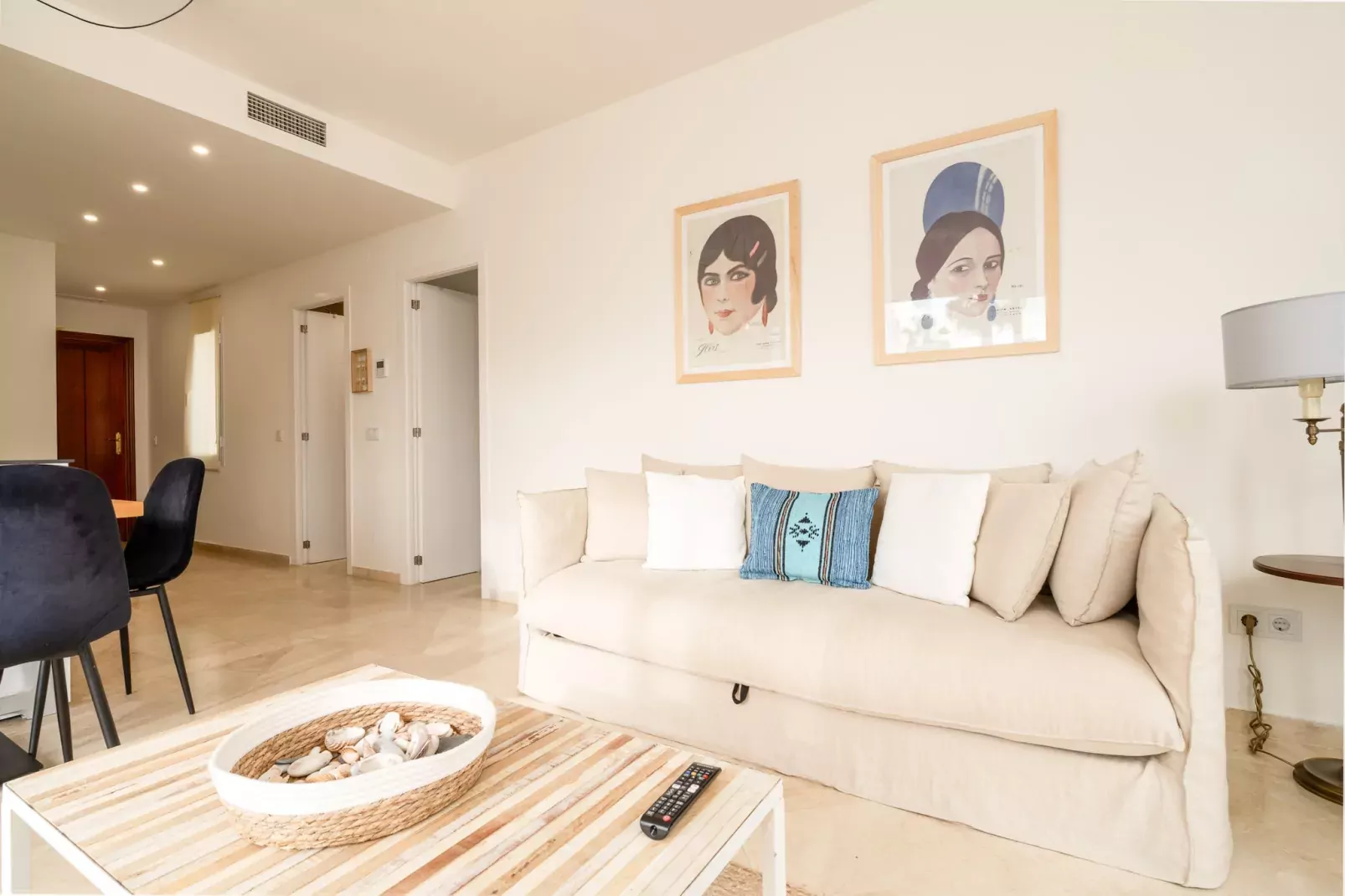 Costalita Corner apartment-Living room
