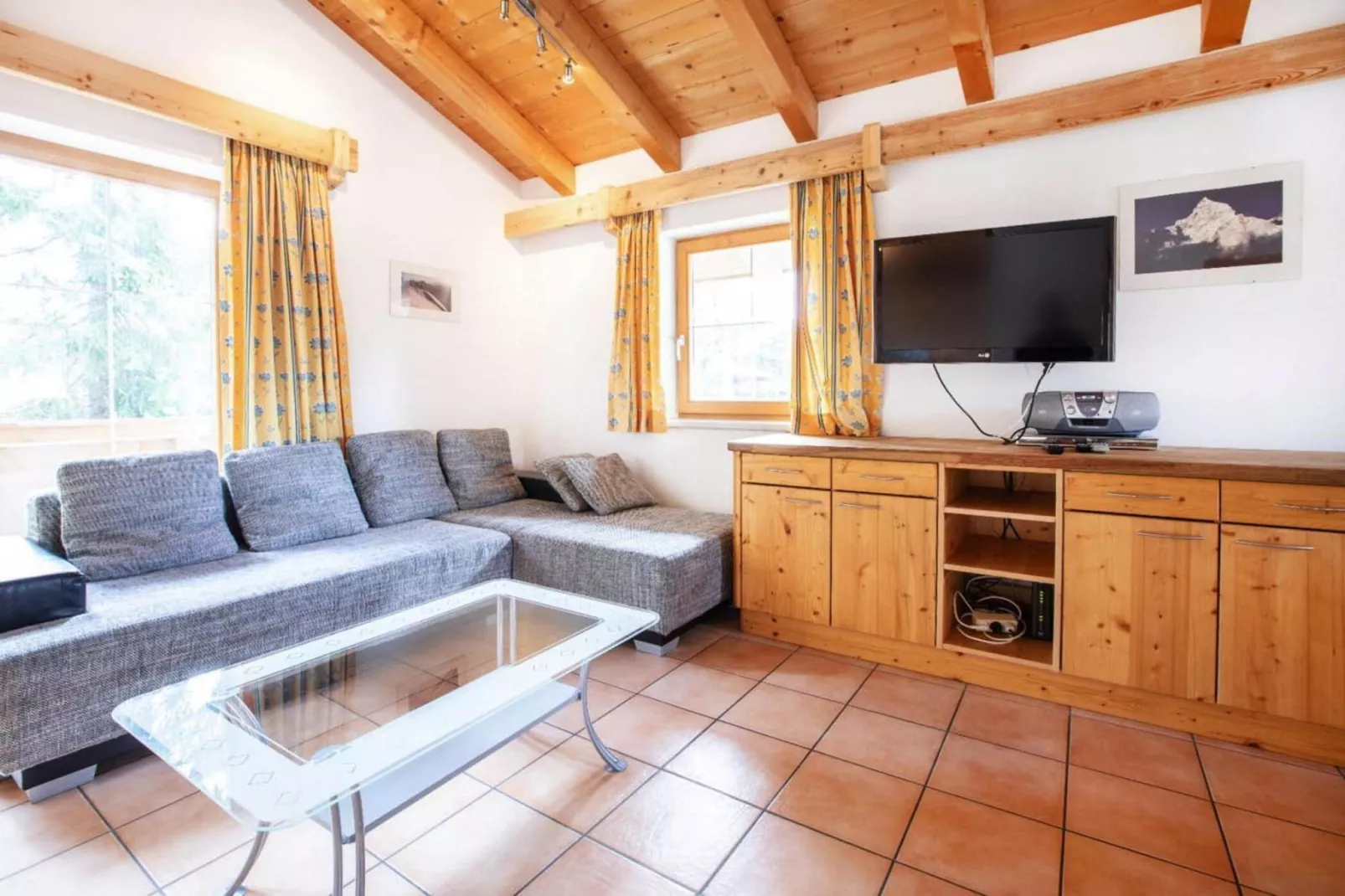 Chalet Max-Wohnzimmer