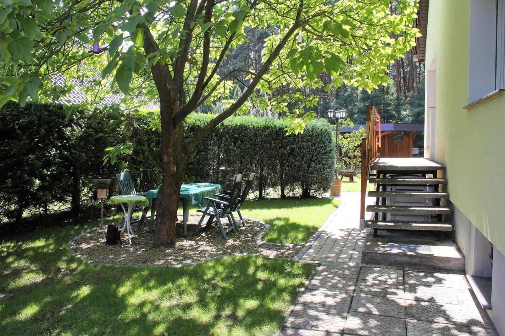 Ferienhaus in Kummersdorf bei Storkow-Gardens summer
