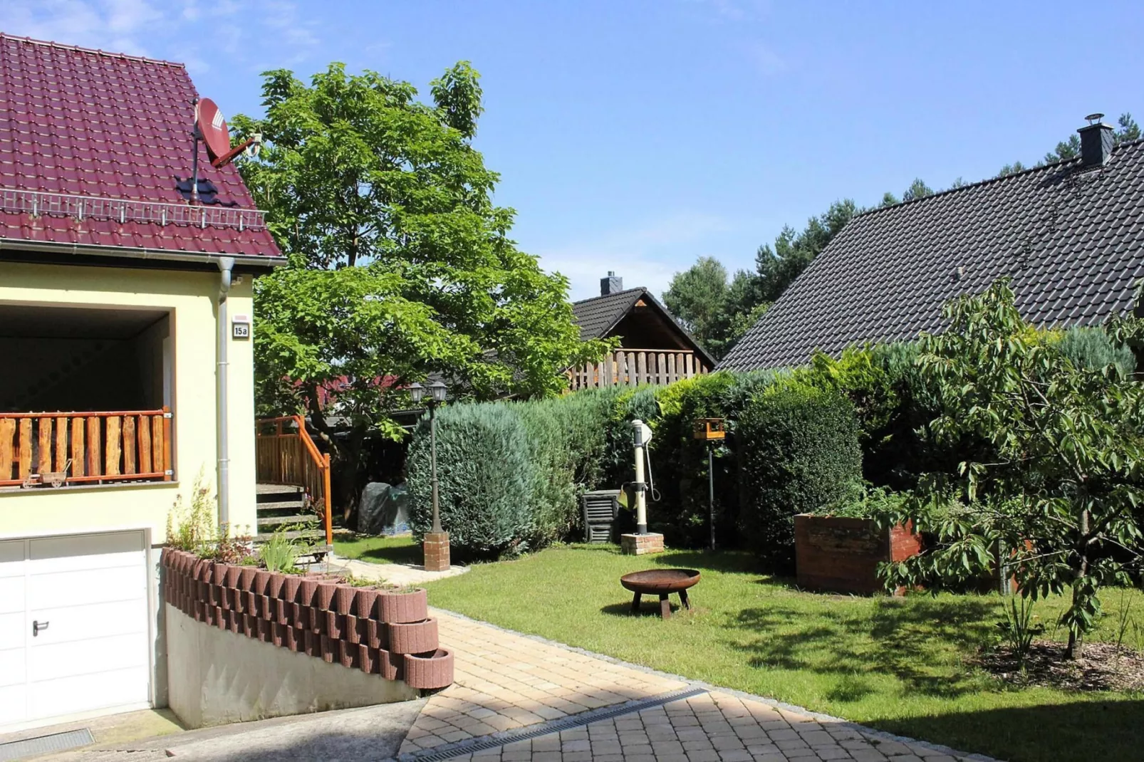 Ferienhaus in Kummersdorf bei Storkow-Gardens summer