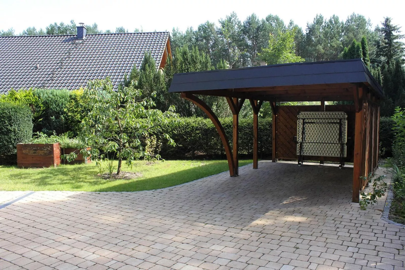 Ferienhaus in Kummersdorf bei Storkow-Gardens summer