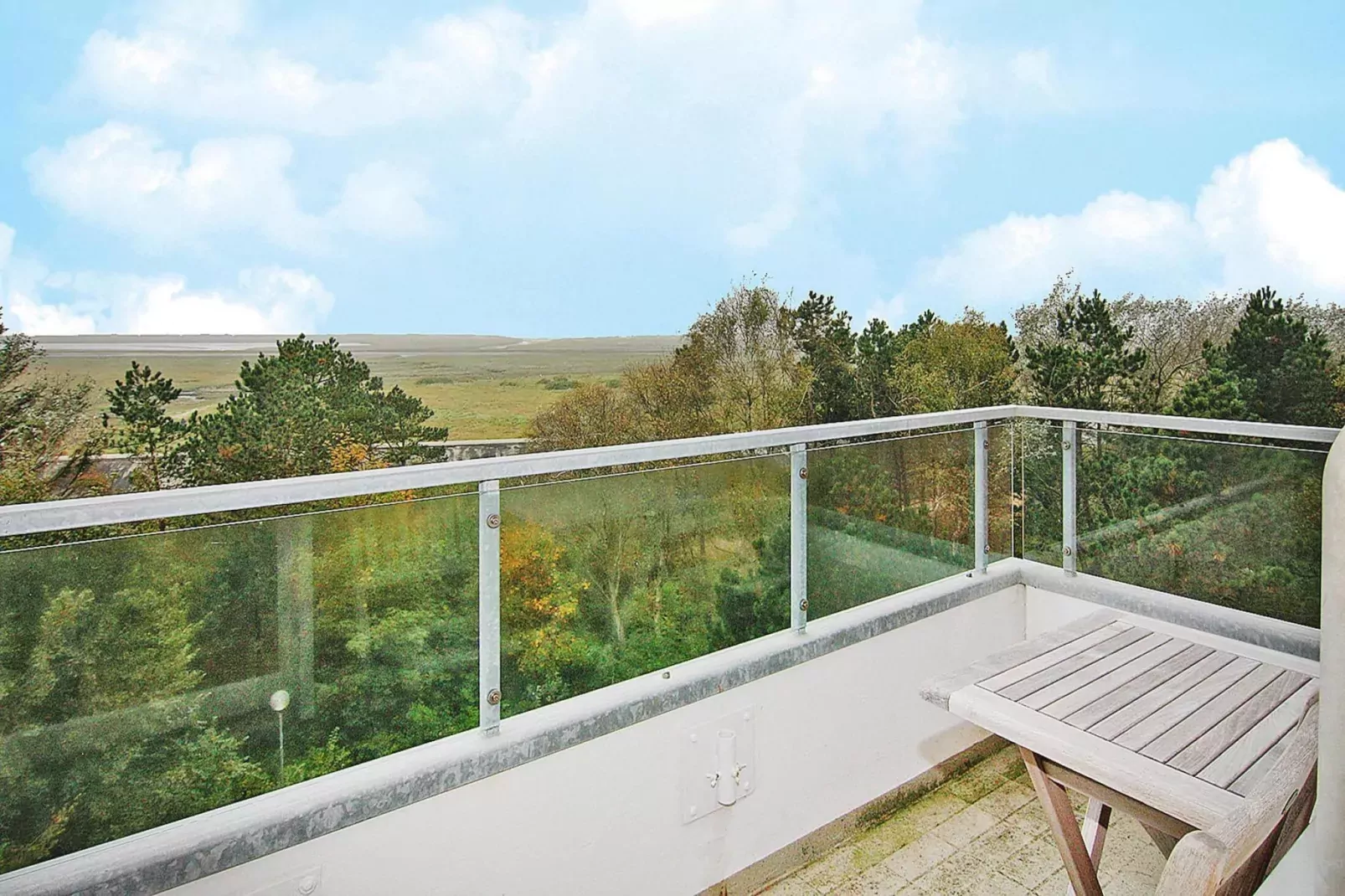 Ferienwohnung Nordseeblick in St Peter-Ording-Terrassenbalkon