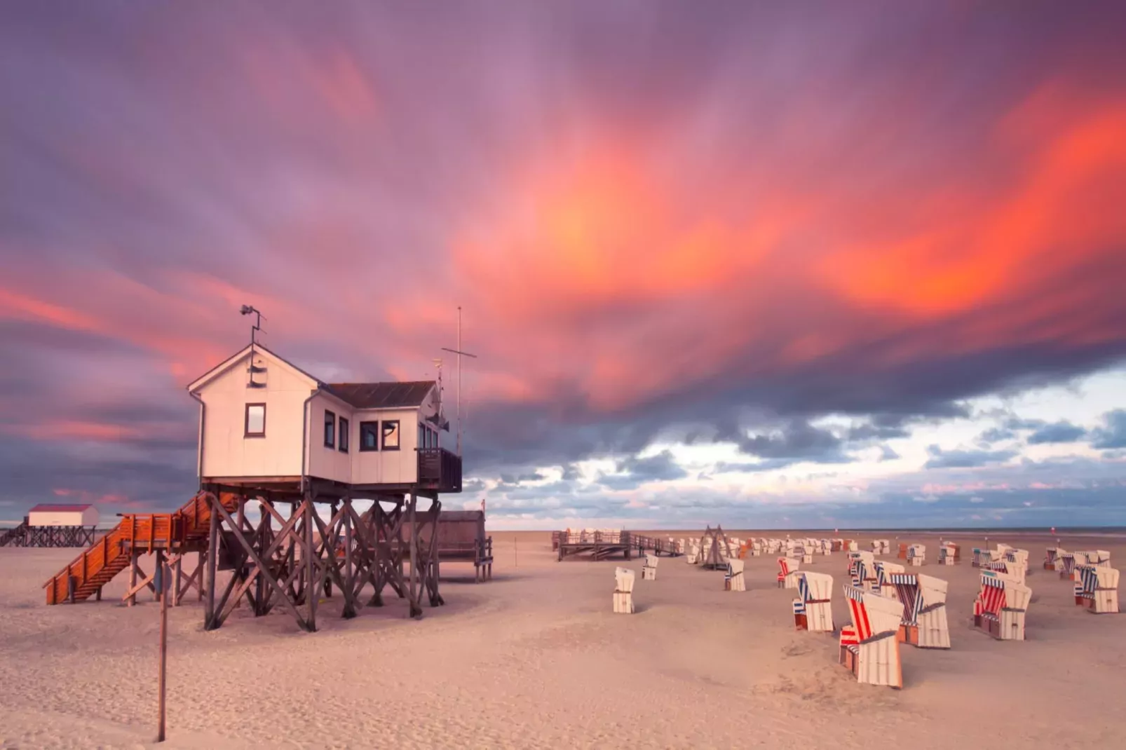 Ferienwohnung Nordseeblick in St Peter-Ording-Gebiete Sommer 5 km