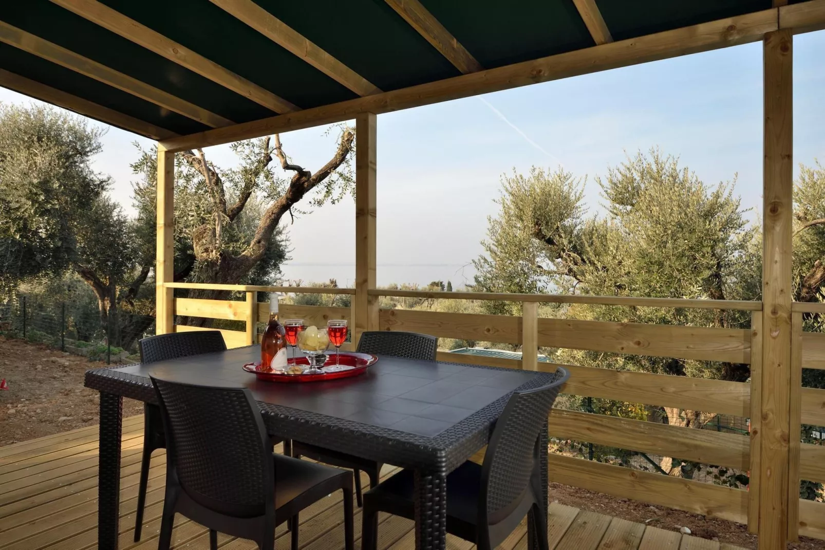 Caravan park della Colombaia, Padenghe sul Garda-CM Top Hill-Terrace balcony
