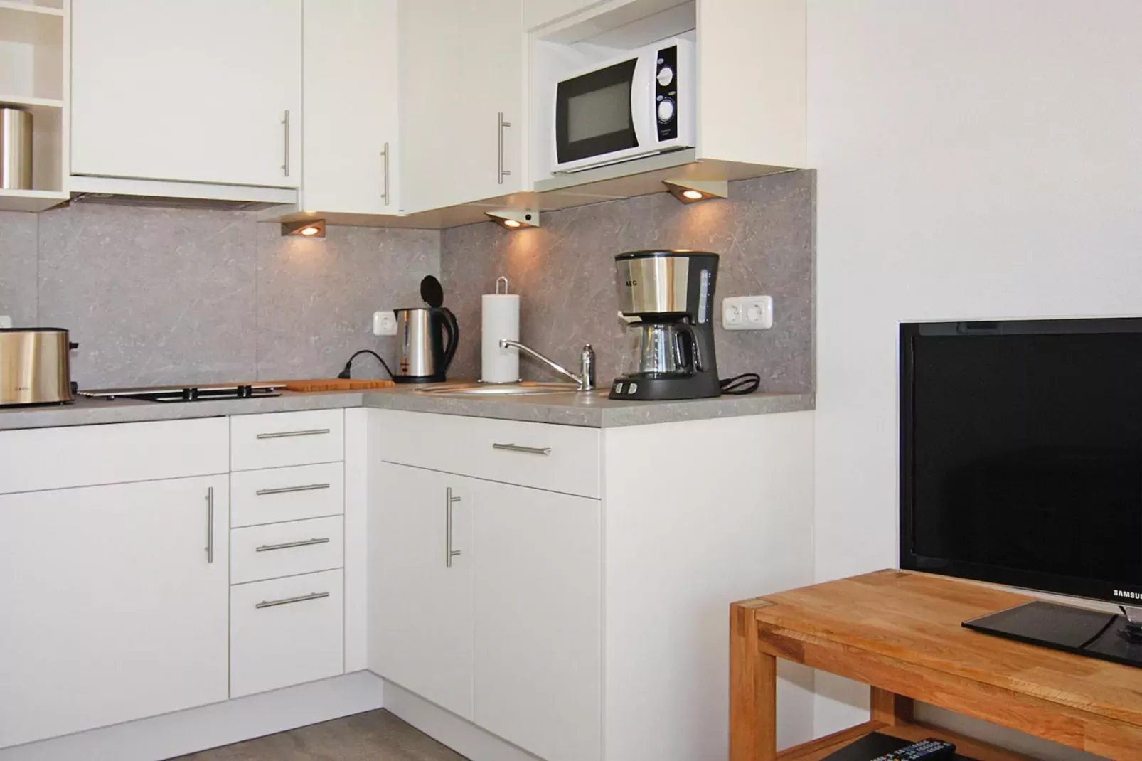 Ferienwohnung Nordseeblick in St Peter-Ording-Küche