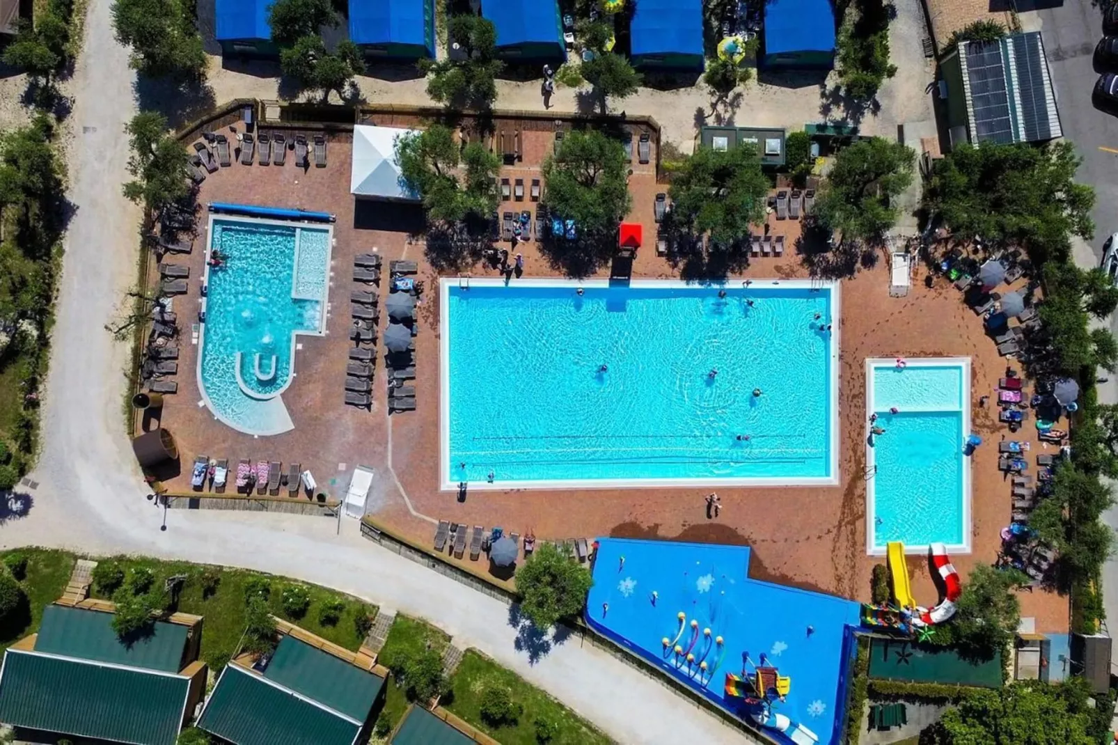 Caravan park della Colombaia, Padenghe sul Garda-CM Top Hill-Pool