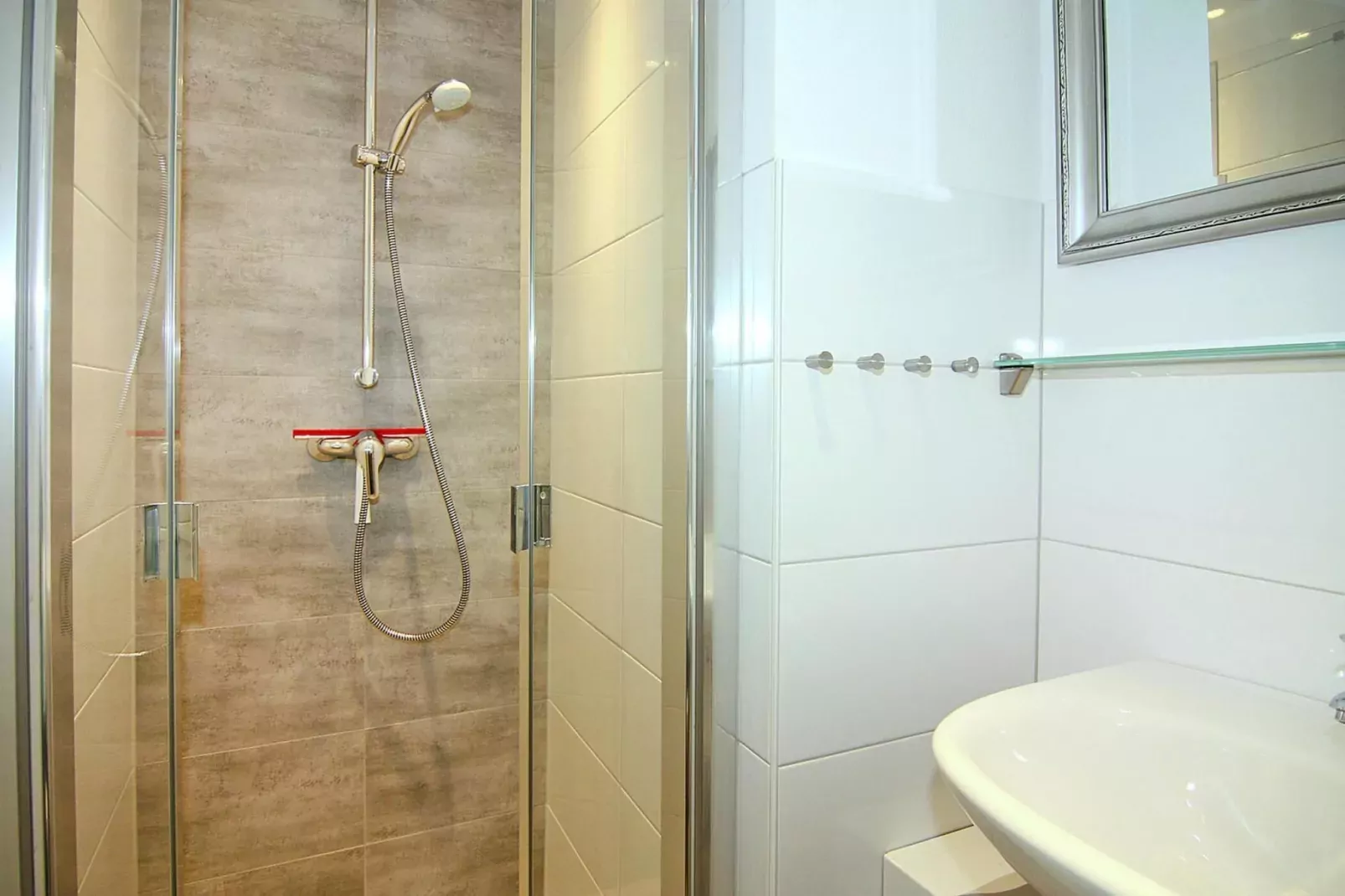 Ferienwohnung Nordseeblick in St Peter-Ording-Badezimmer