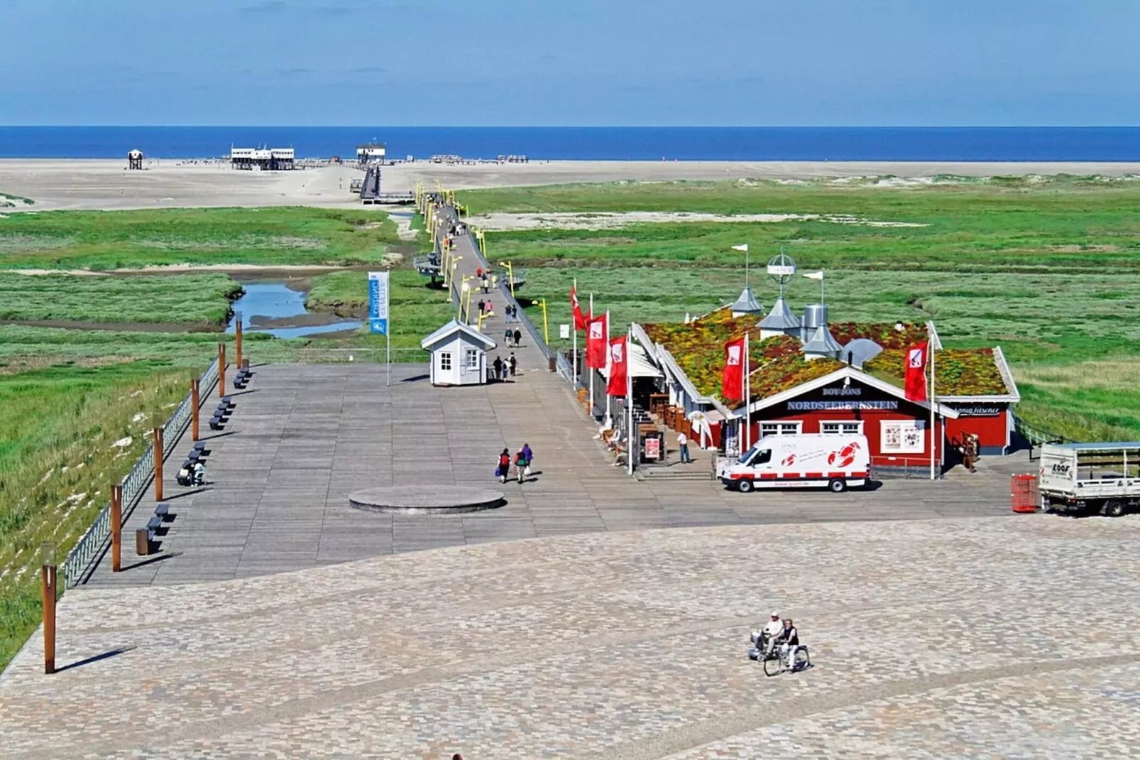Ferienwohnung Nordseeblick in St Peter-Ording-Gebiete Sommer 5 km