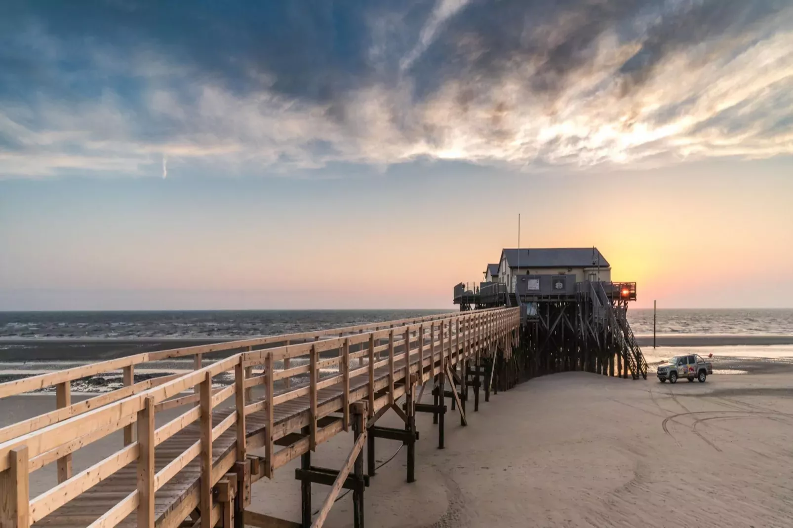 Ferienwohnung Nordseeblick in St Peter-Ording-Gebiete Sommer 5 km