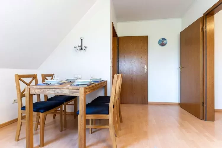 Ferienwohnung De ole Krabbenfischer Tönning-Salle à manger