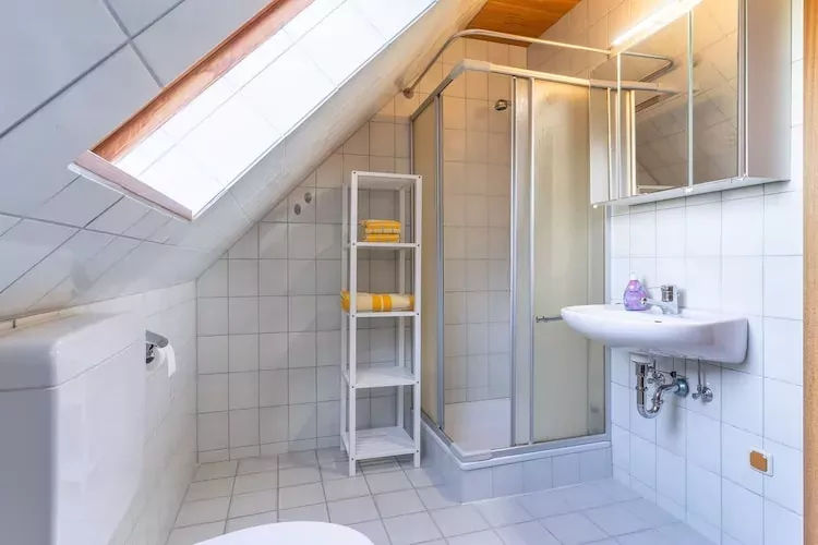 Ferienwohnung De ole Krabbenfischer Tönning-Salle de bain