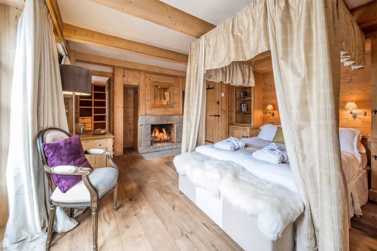 Chalet Davos-Schlafzimmer