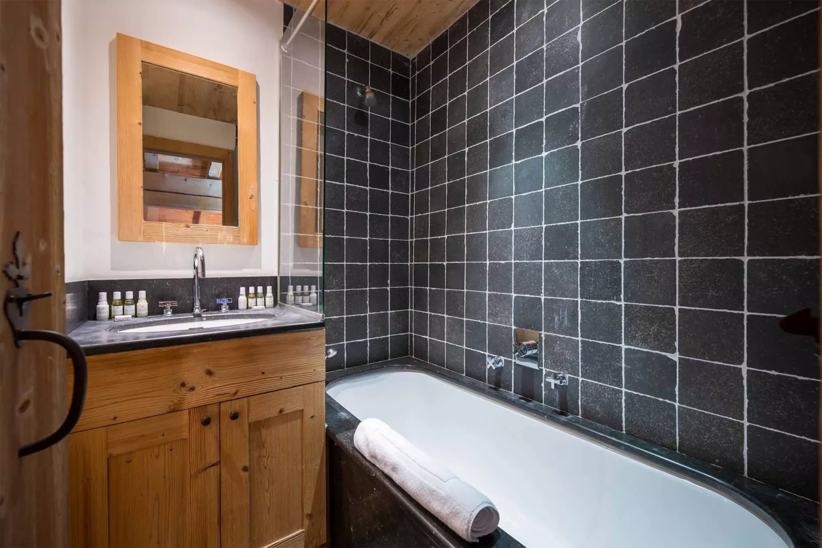 Chalet Davos-Badezimmer