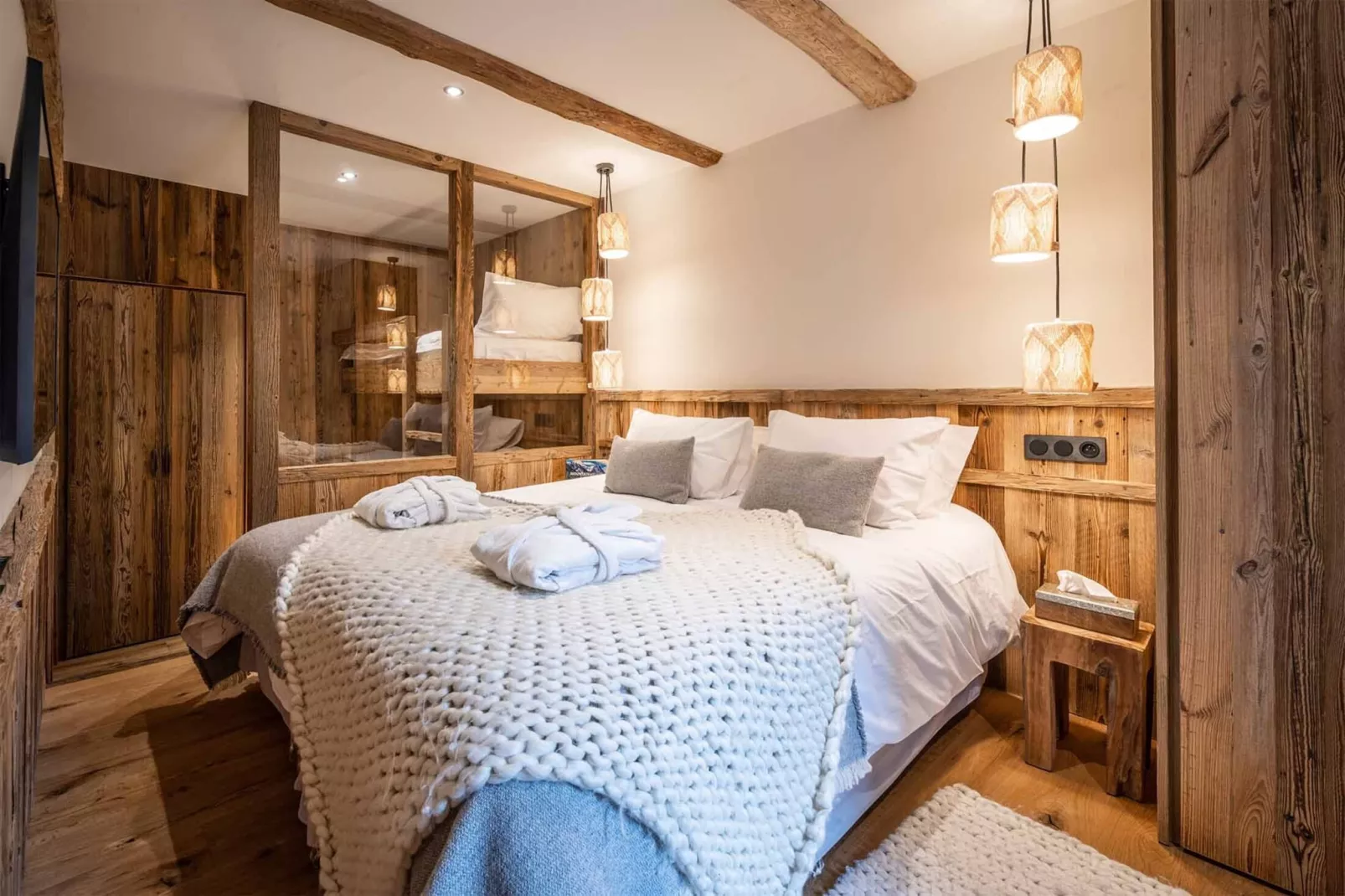 Chalet Inuit-Schlafzimmer