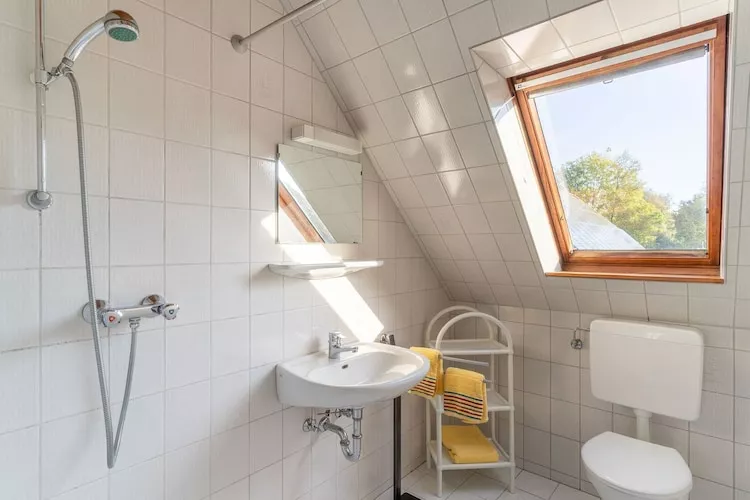 Ferienwohnung bi uns to Hus Tönning-Bathroom