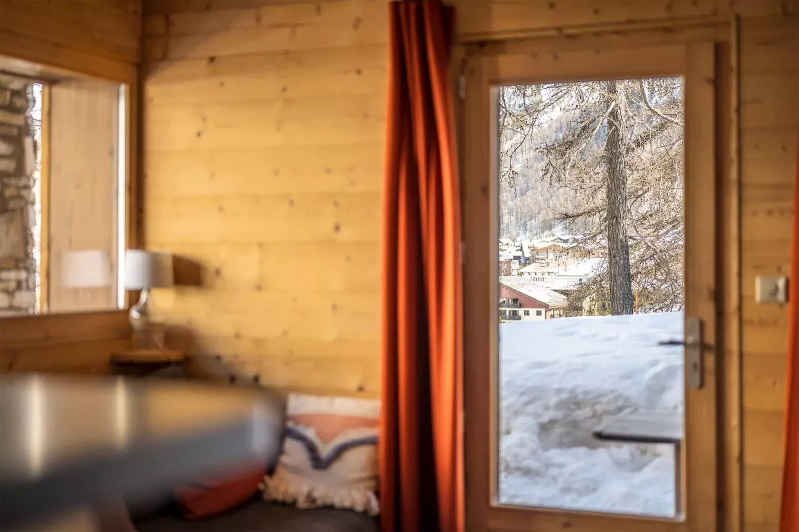 Chalet Acajuma-Aussicht Winter