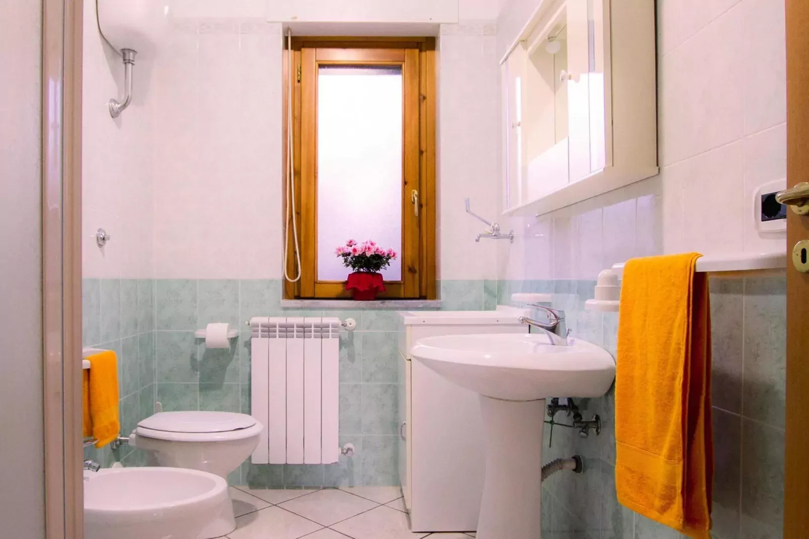 Residence Cilento Natura Marina di Ascea / Ville Mare Blu-Badezimmer