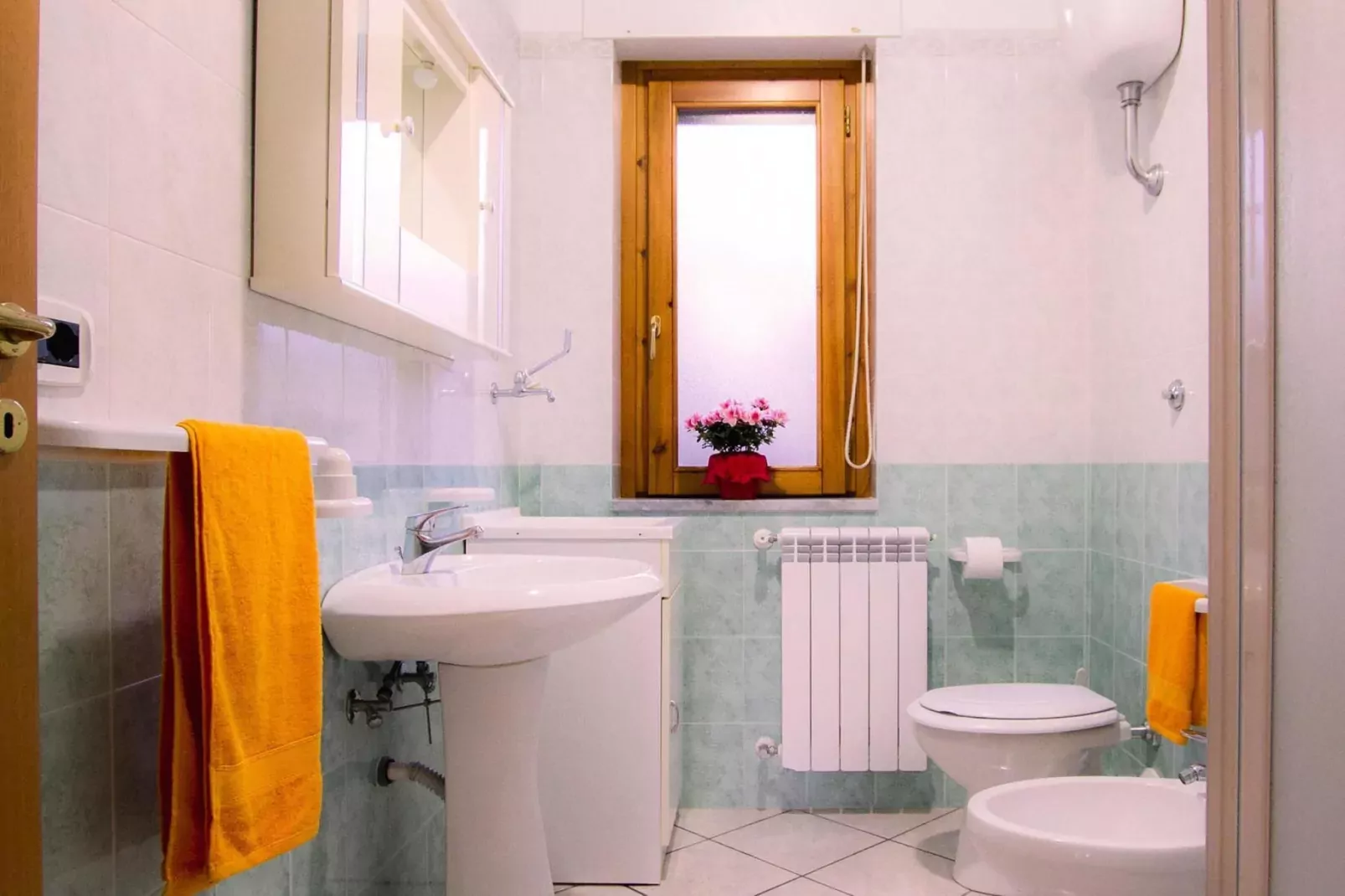 Residence Cilento Natura Marina di Ascea / Ville Mare Blu-Badezimmer