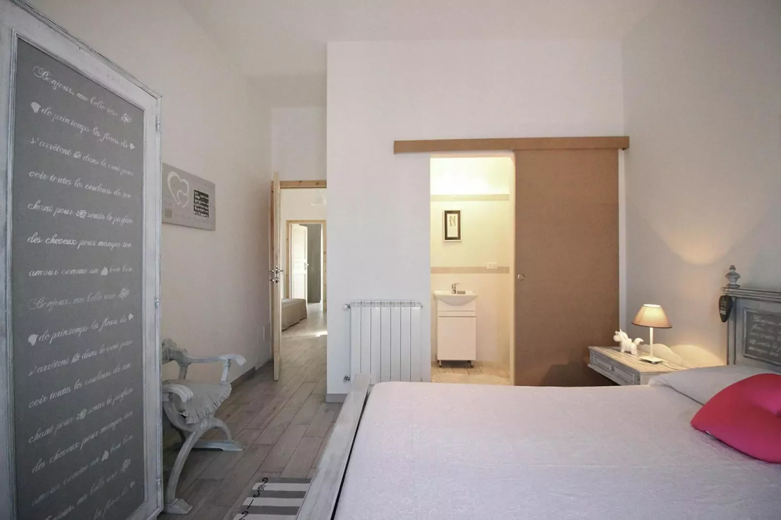 Holiday flat, Ladispoli-Casa Azzurra-Bedroom