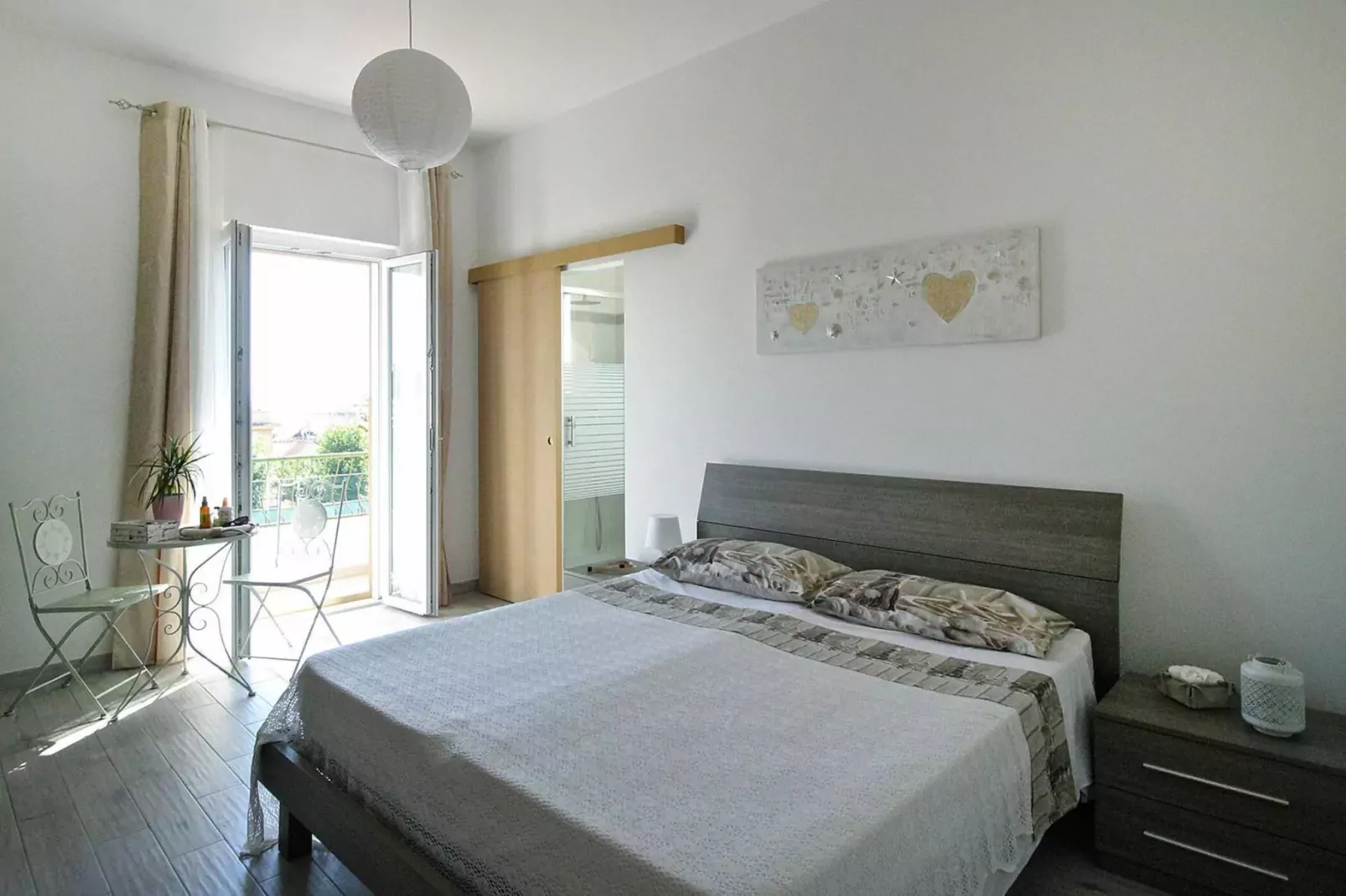 Holiday flat, Ladispoli-Casa Azzurra-Bedroom