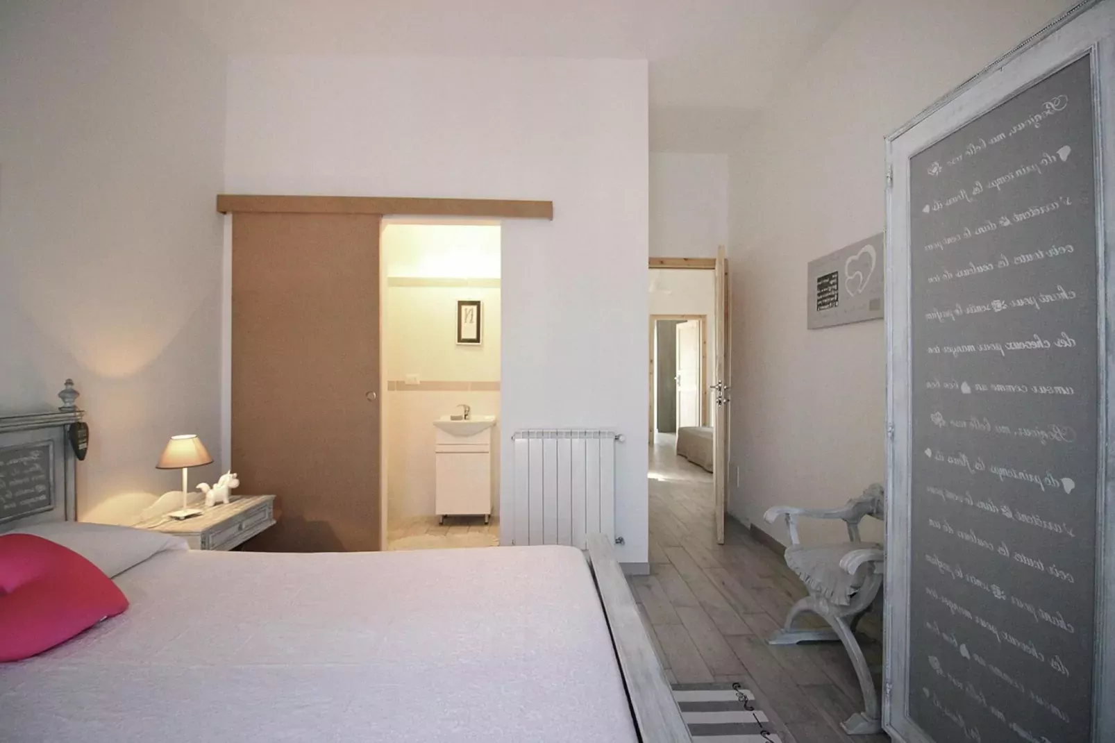 Holiday flat, Ladispoli-Casa Azzurra-Bedroom