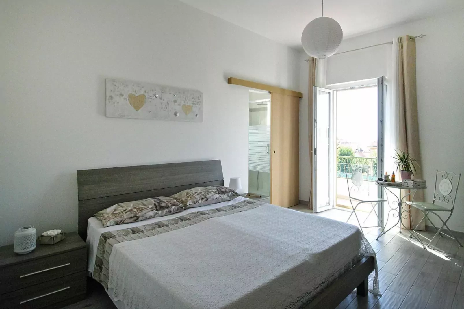Holiday flat, Ladispoli-Casa Azzurra-Bedroom