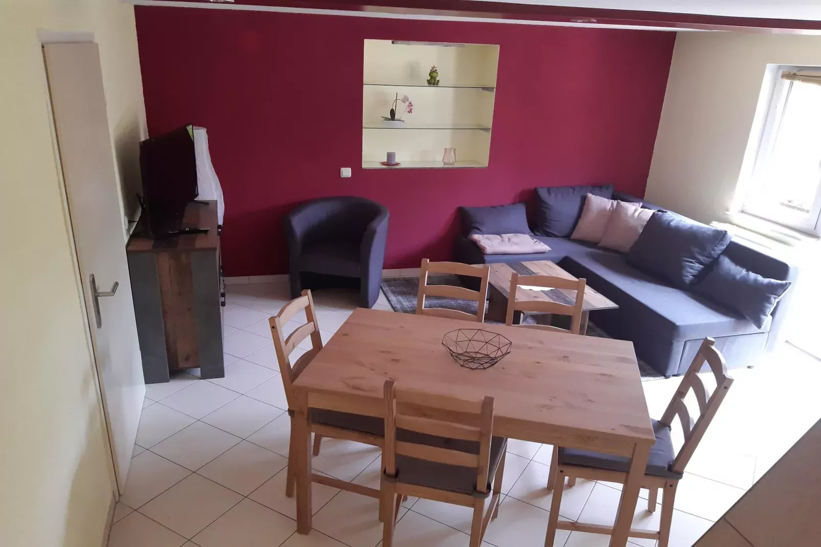 Ferienhaus Kegel-Wohnzimmer