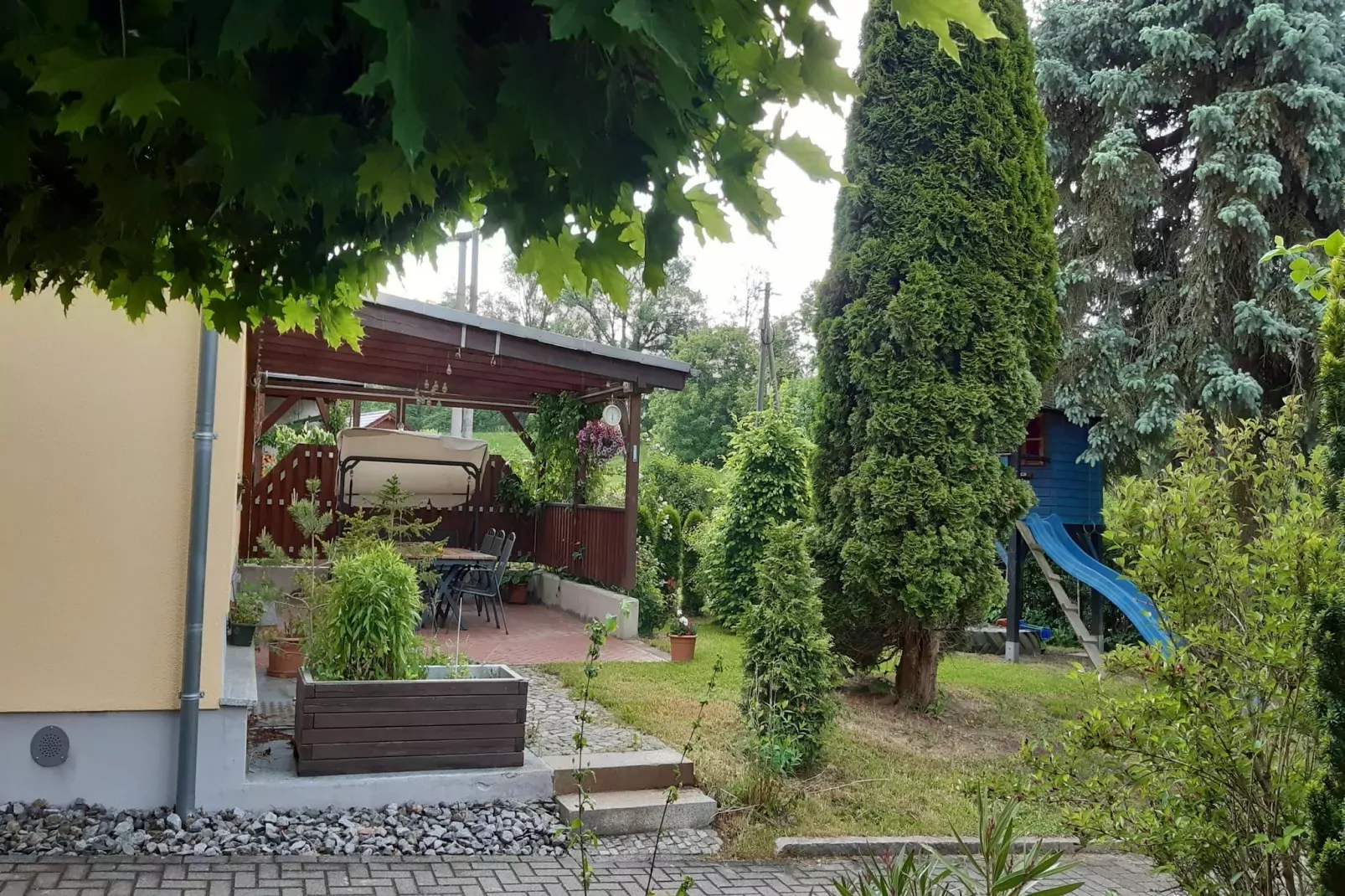 Ferienhaus Kegel-Terrassenbalkon