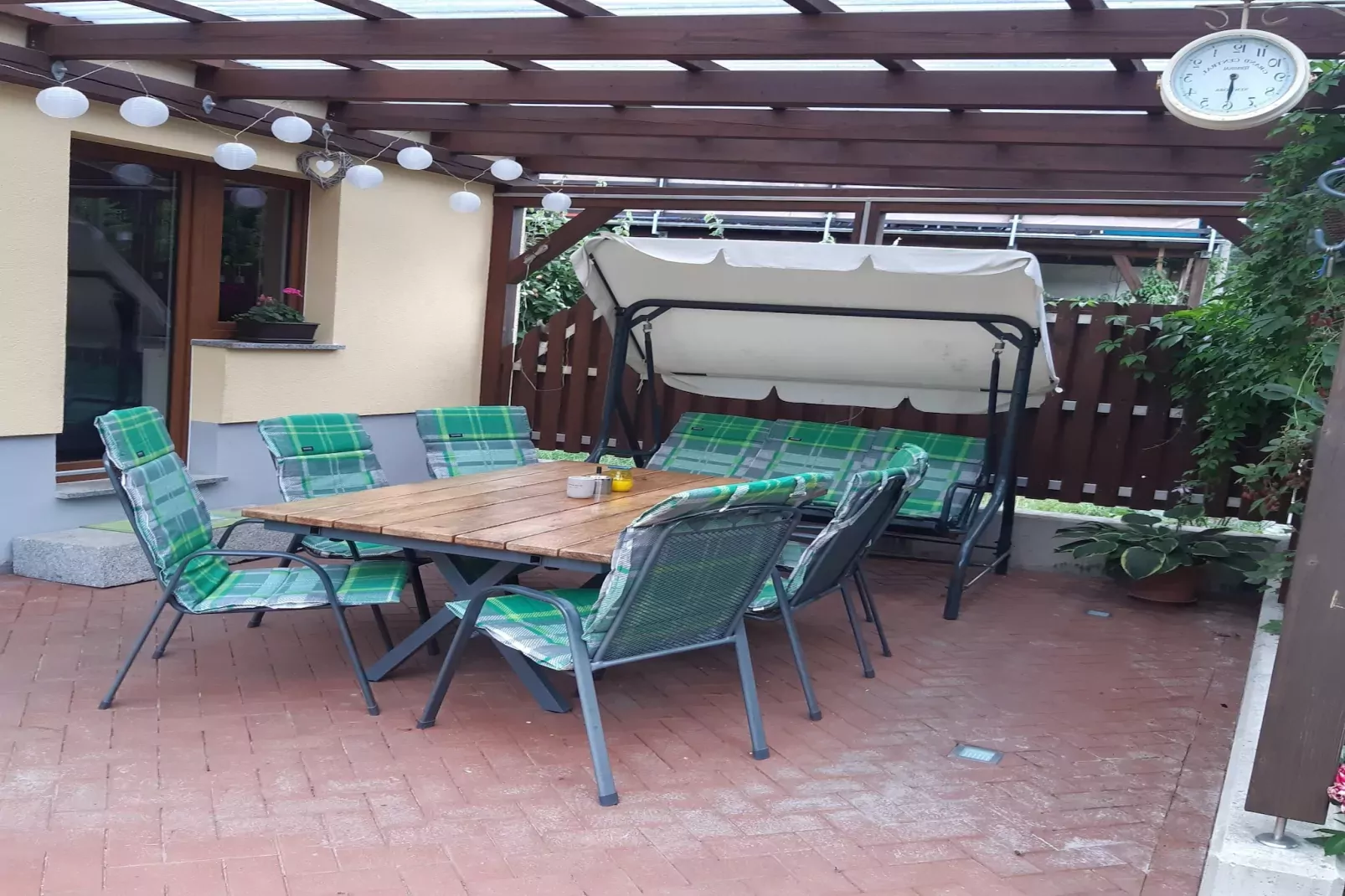 Ferienhaus Kegel-Terrassenbalkon
