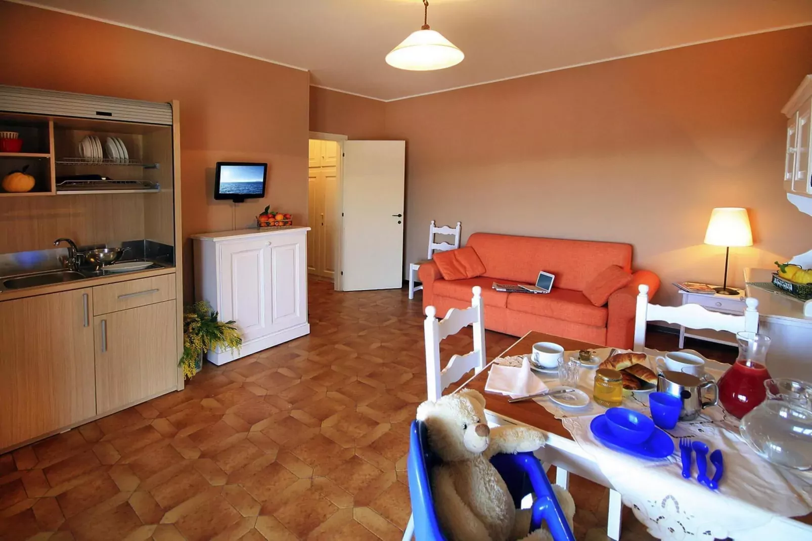Residence La Meridiana San Bartolomeo al Mare - Typ B5 37 qm/B502-Salon