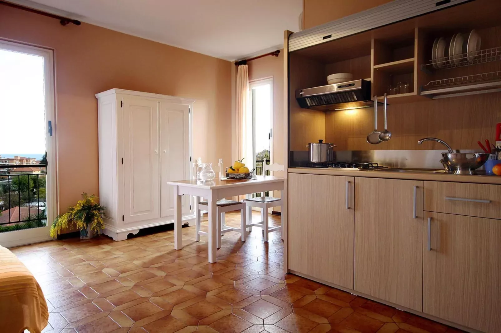 Residence La Meridiana San Bartolomeo al Mare - Typ B5 37 qm/B502-Cuisine