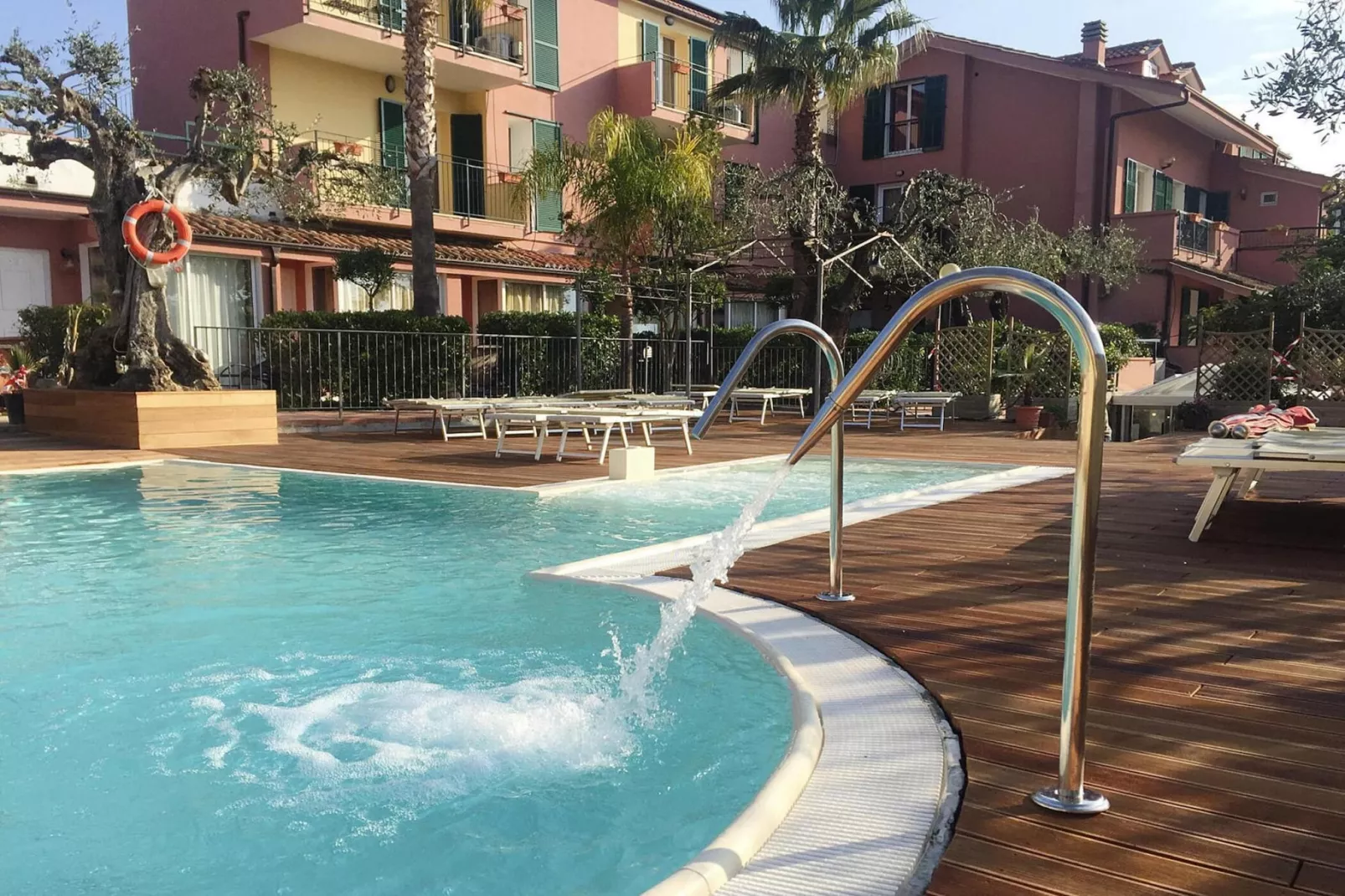 Ferienanlage Villa Giada Imperia - Type Twin Room Apt Ginestra B5-Pool